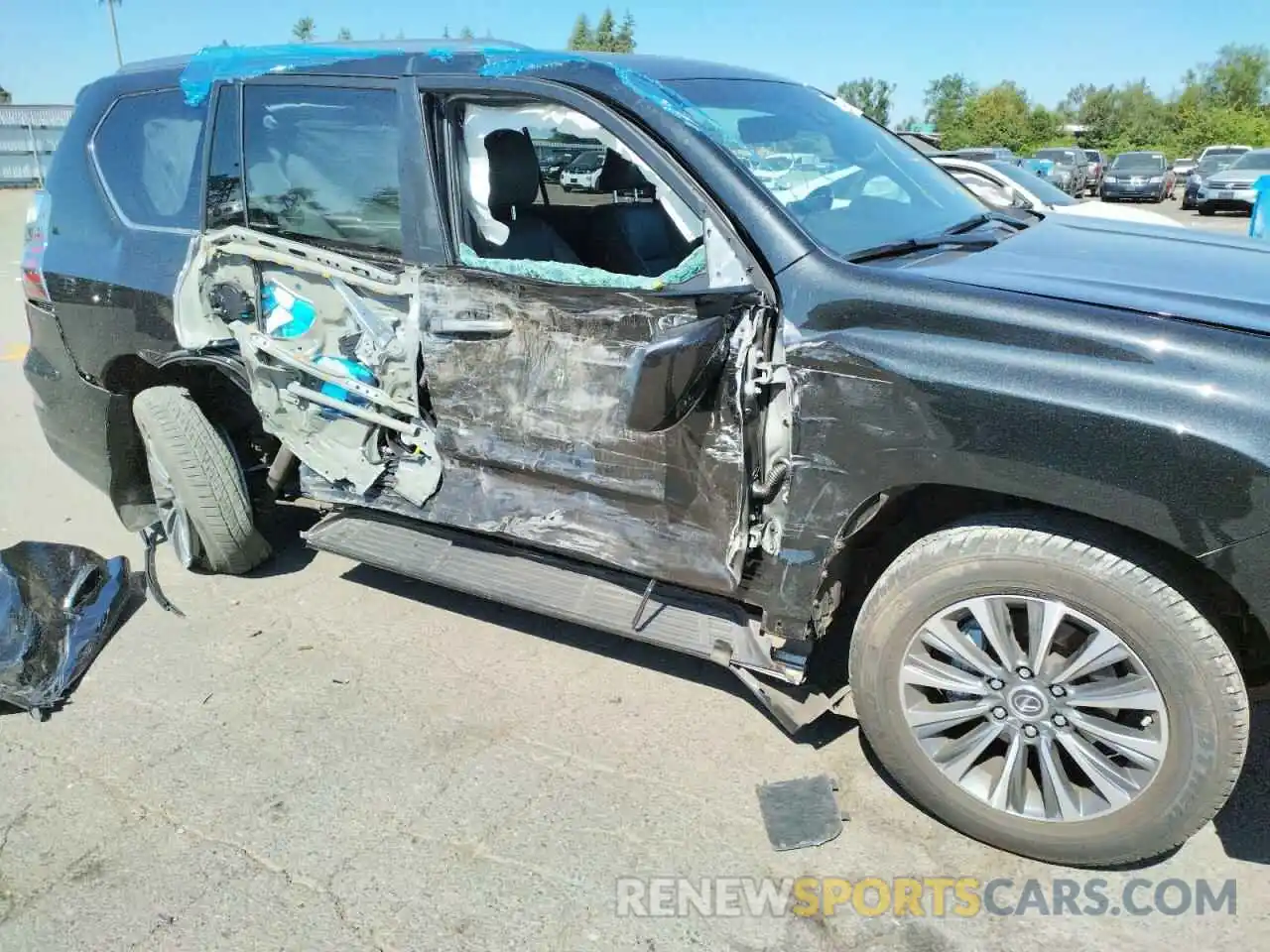 10 Photograph of a damaged car JTJGM7BX1N5307528 LEXUS GX 2022