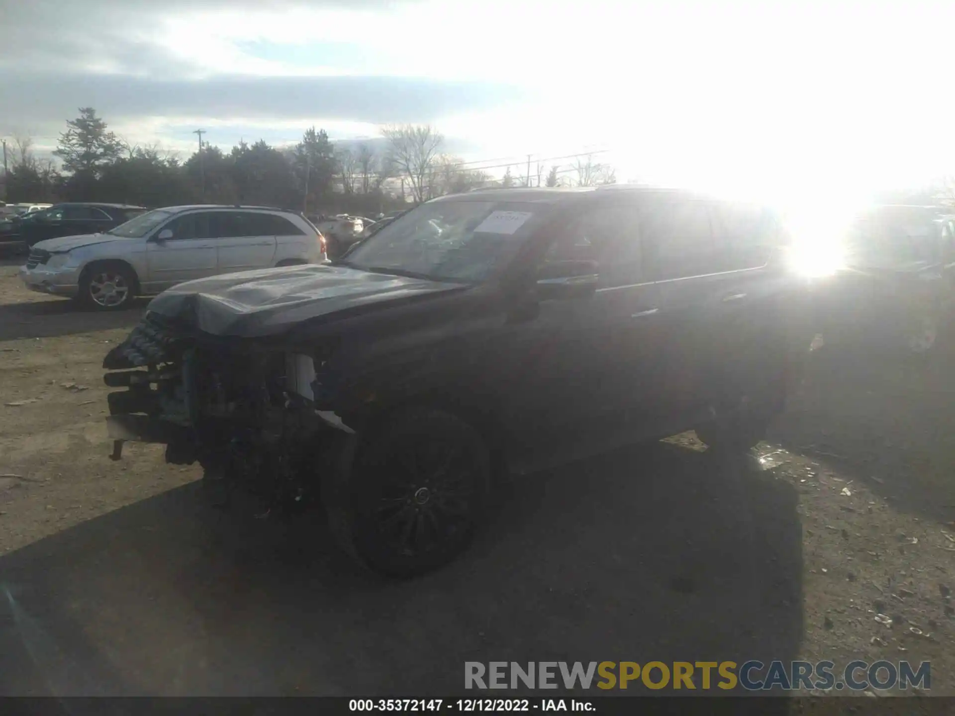 2 Photograph of a damaged car JTJGM7BX1N5321347 LEXUS GX 2022