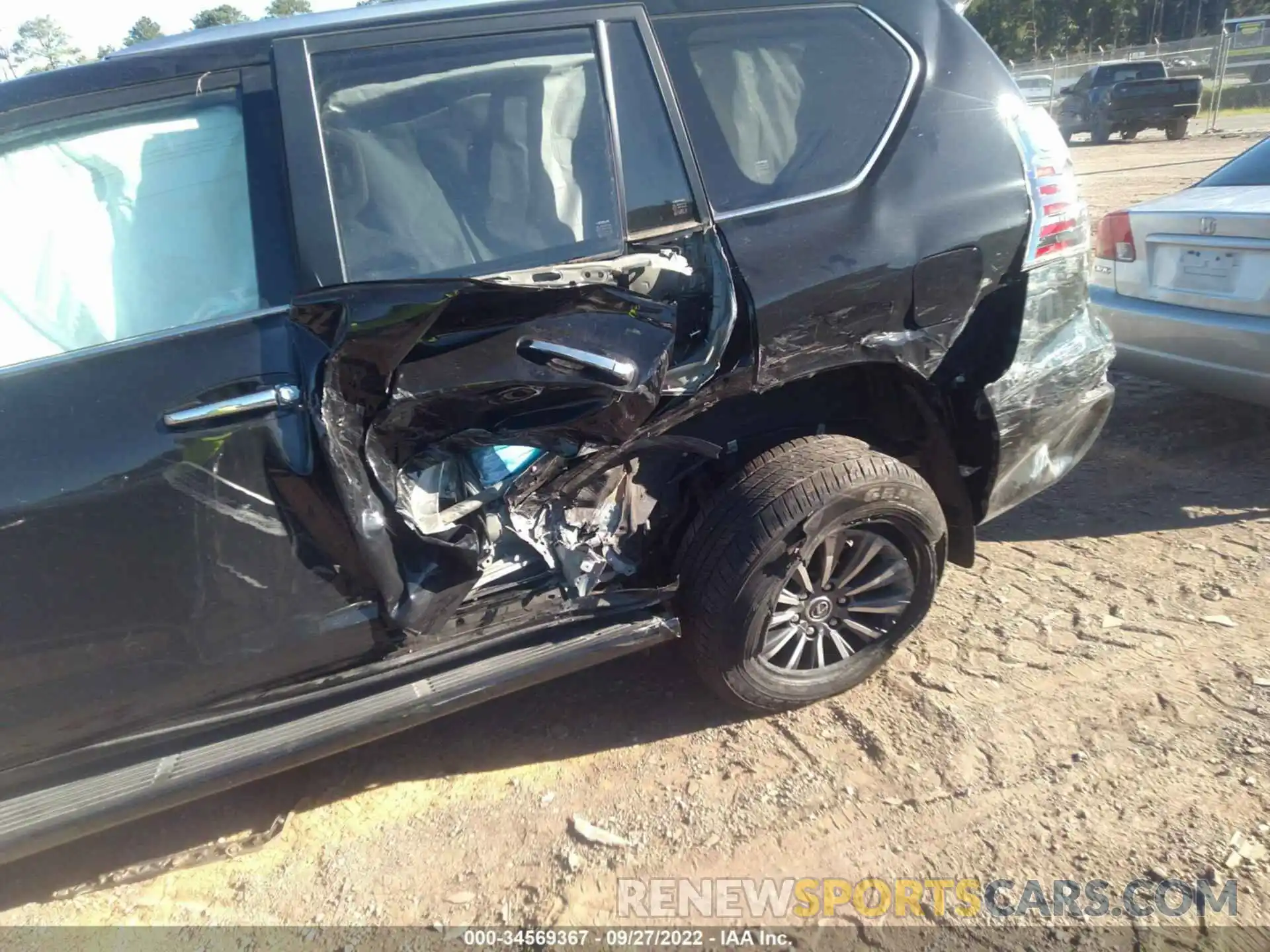 6 Photograph of a damaged car JTJGM7BX3N5321799 LEXUS GX 2022