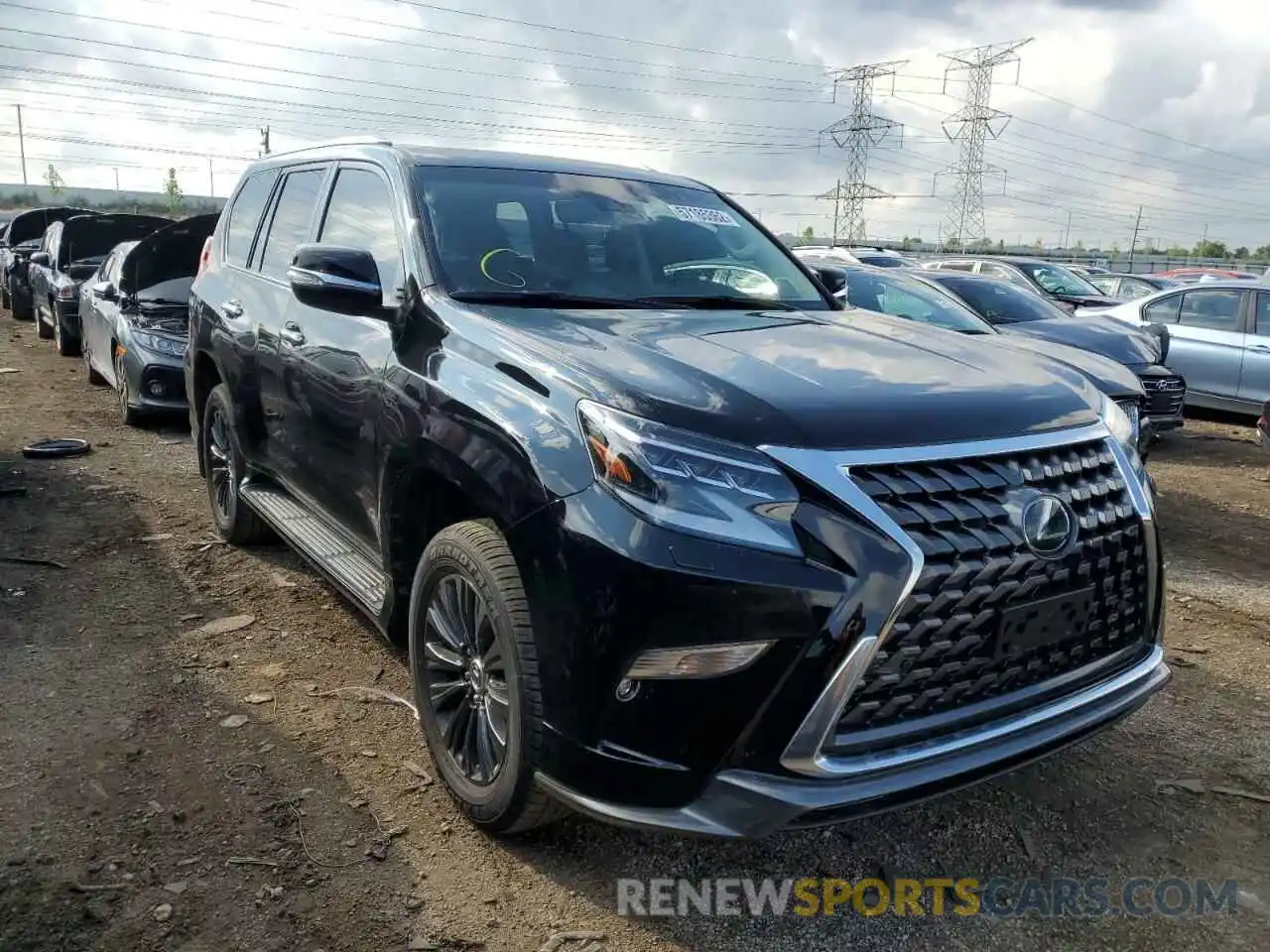 1 Photograph of a damaged car JTJGM7BX5N5308522 LEXUS GX 2022