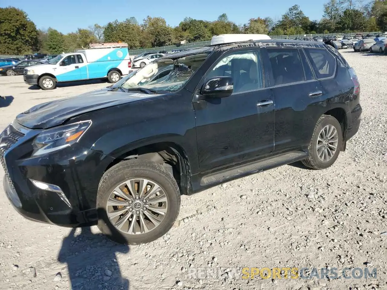 1 Photograph of a damaged car JTJGM7BX8N5336749 LEXUS GX 2022