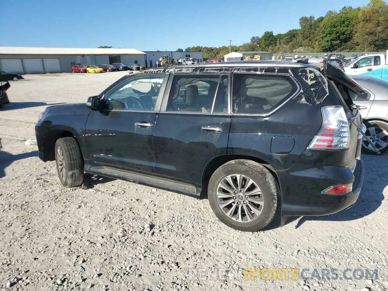 2 Photograph of a damaged car JTJGM7BX8N5336749 LEXUS GX 2022