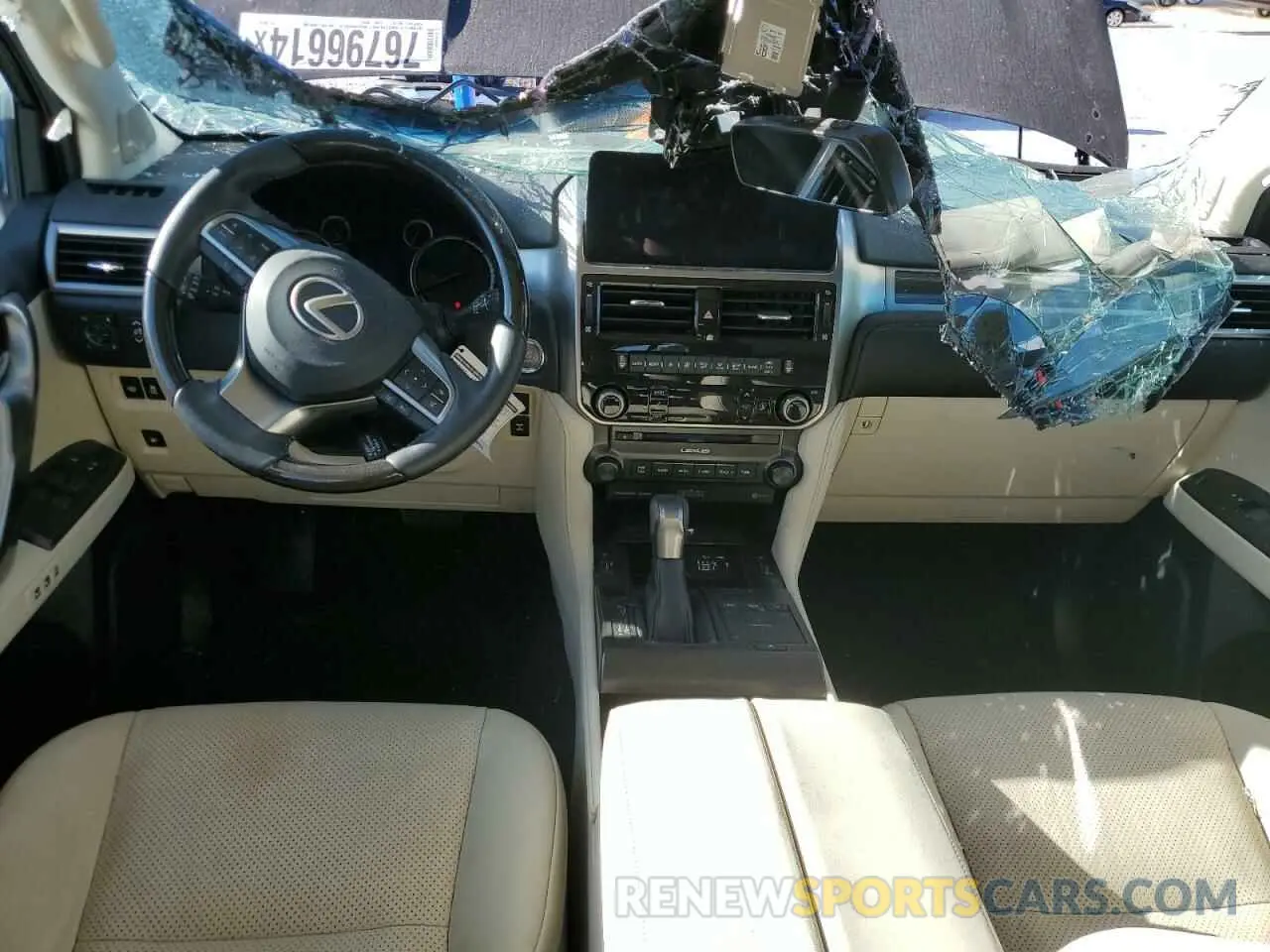 8 Photograph of a damaged car JTJGM7BX8N5336749 LEXUS GX 2022