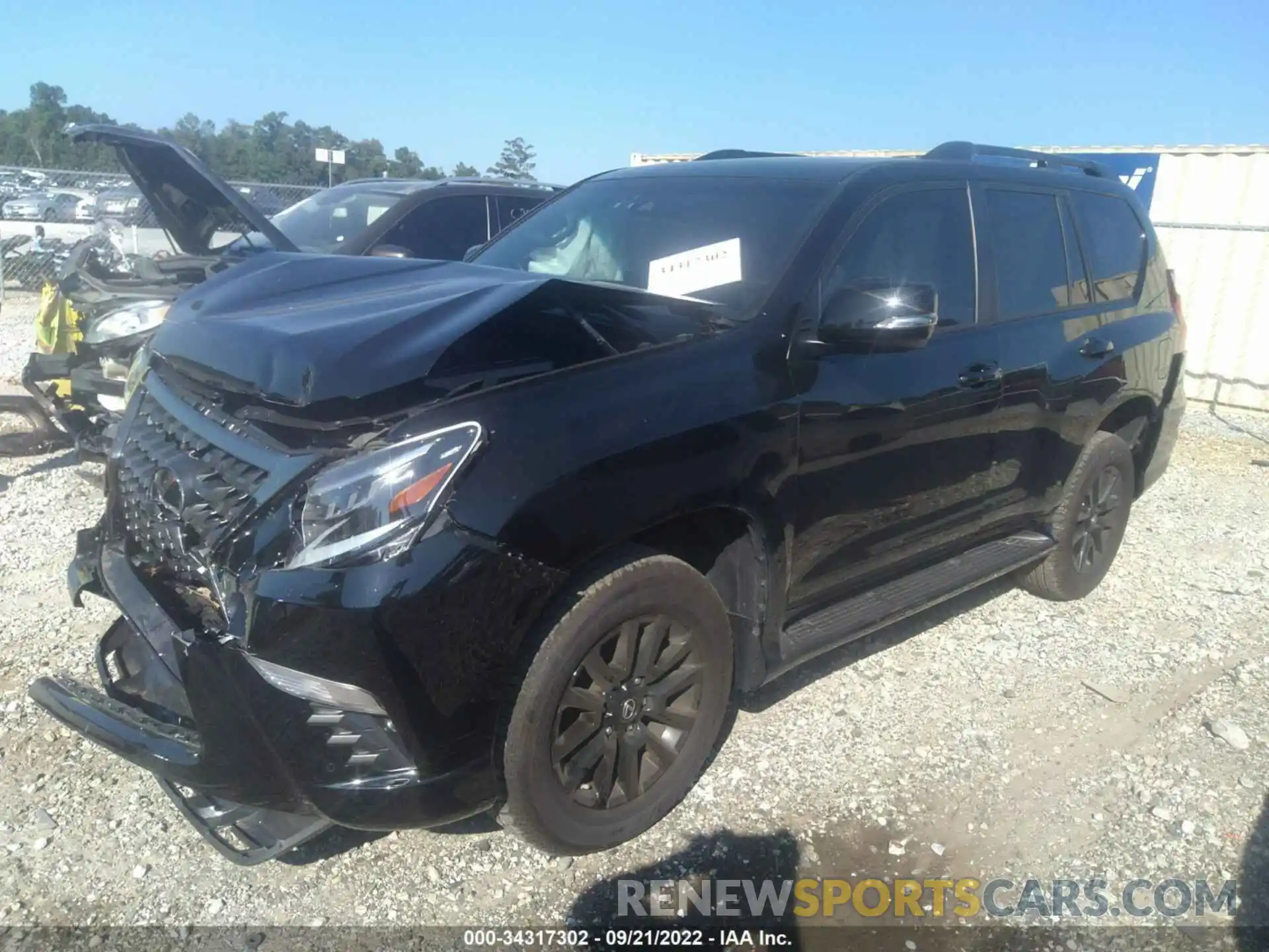 2 Photograph of a damaged car JTJKM7BX5N5308613 LEXUS GX 2022