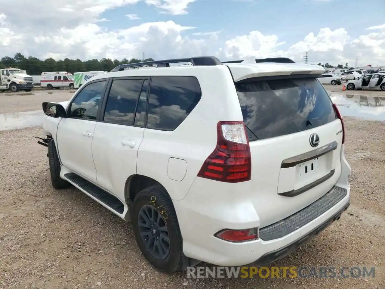 3 Photograph of a damaged car JTJKM7BX5N5311060 LEXUS GX 2022