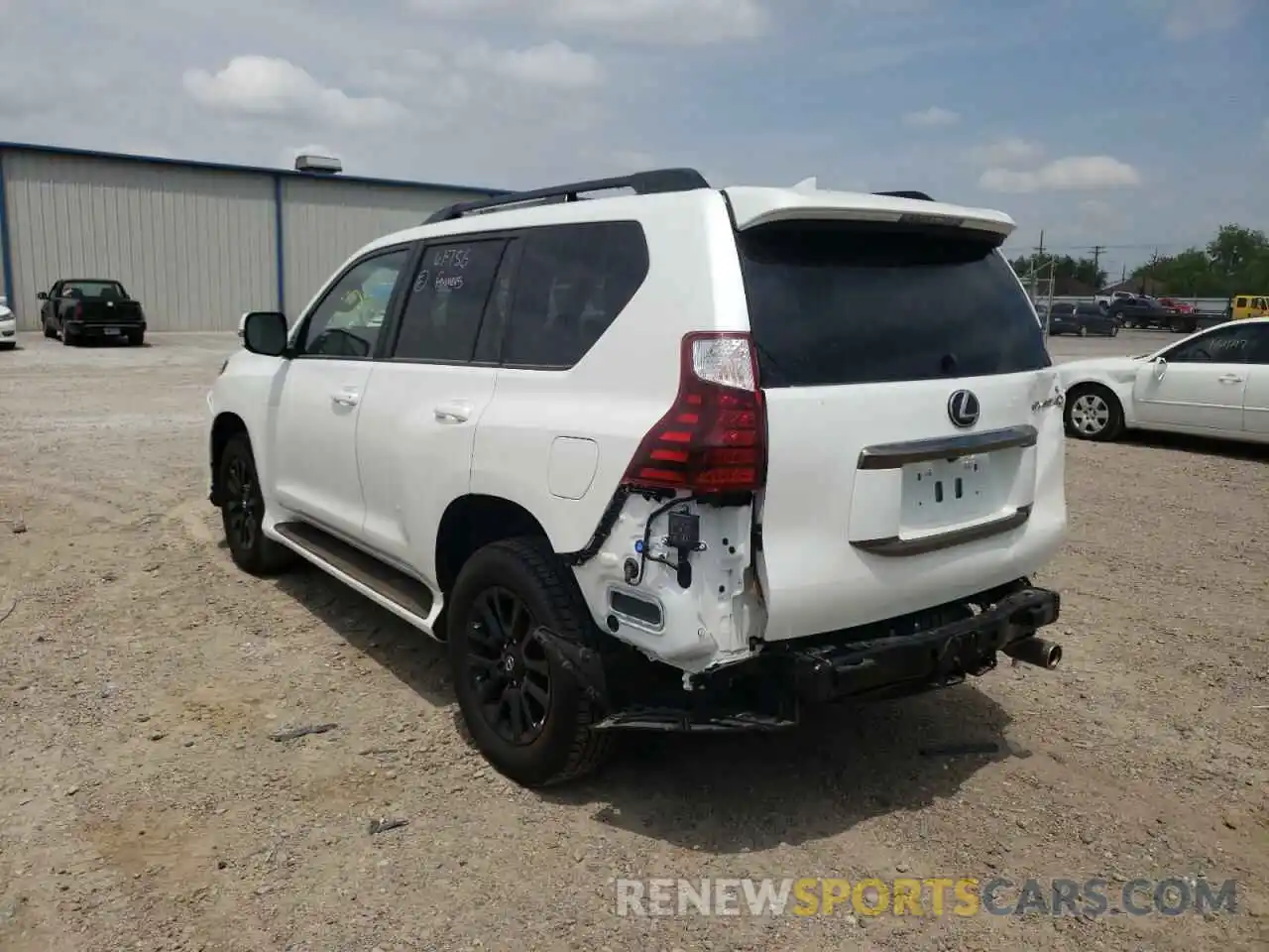 3 Photograph of a damaged car JTJKM7BX5N5313035 LEXUS GX 2022