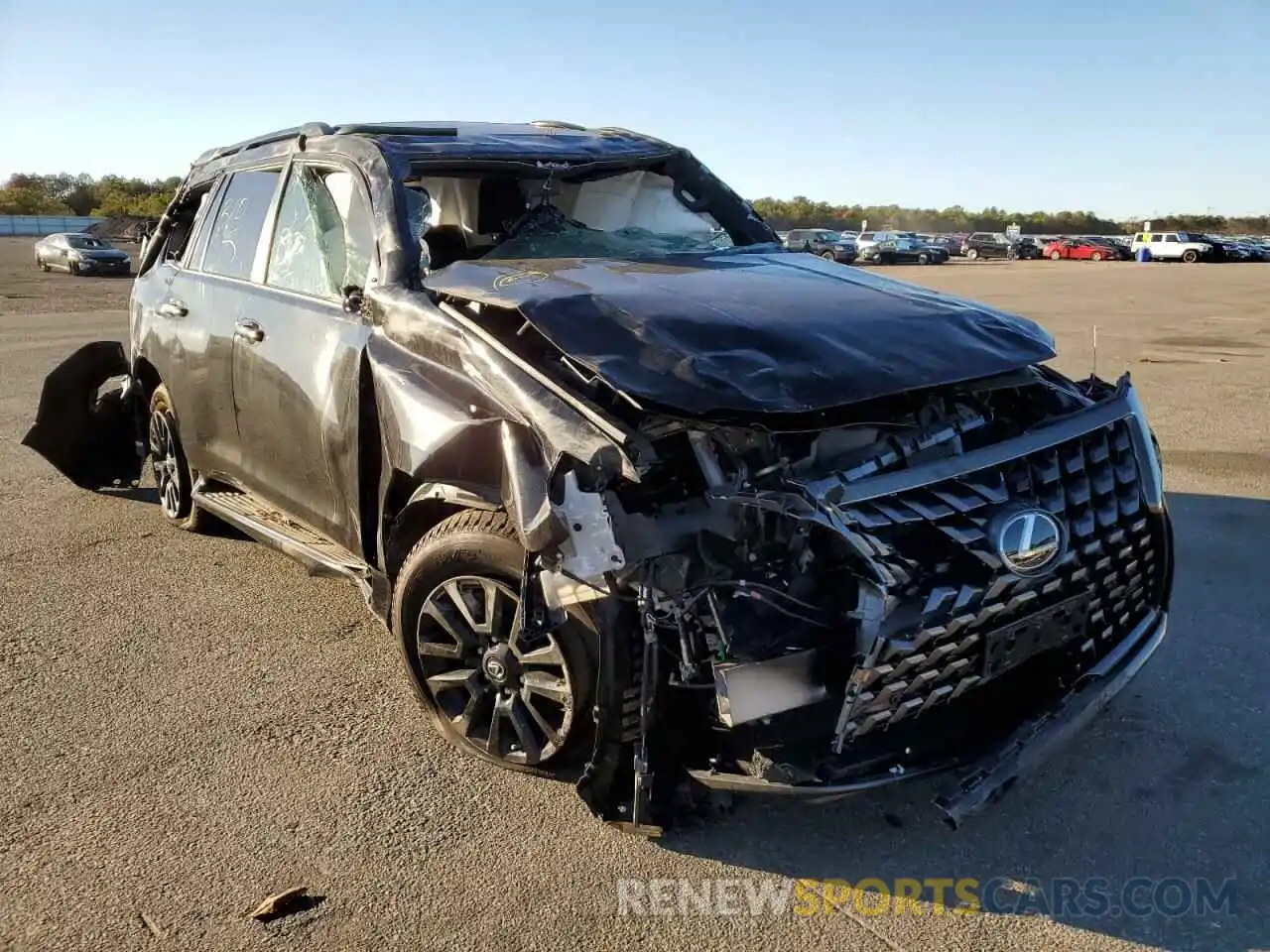 1 Photograph of a damaged car JTJKM7BXXN5314875 LEXUS GX 2022