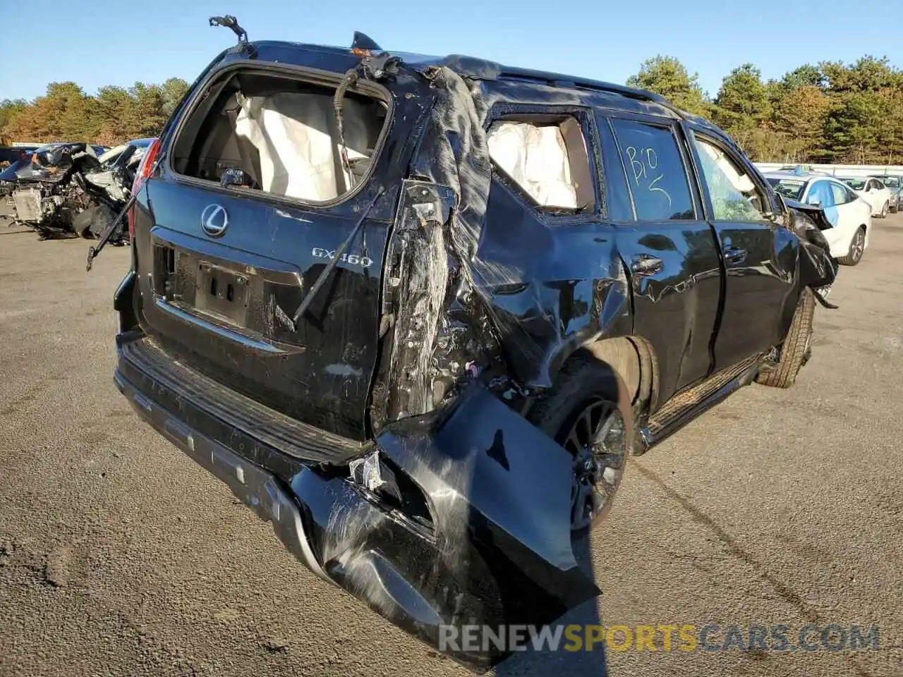 4 Photograph of a damaged car JTJKM7BXXN5314875 LEXUS GX 2022