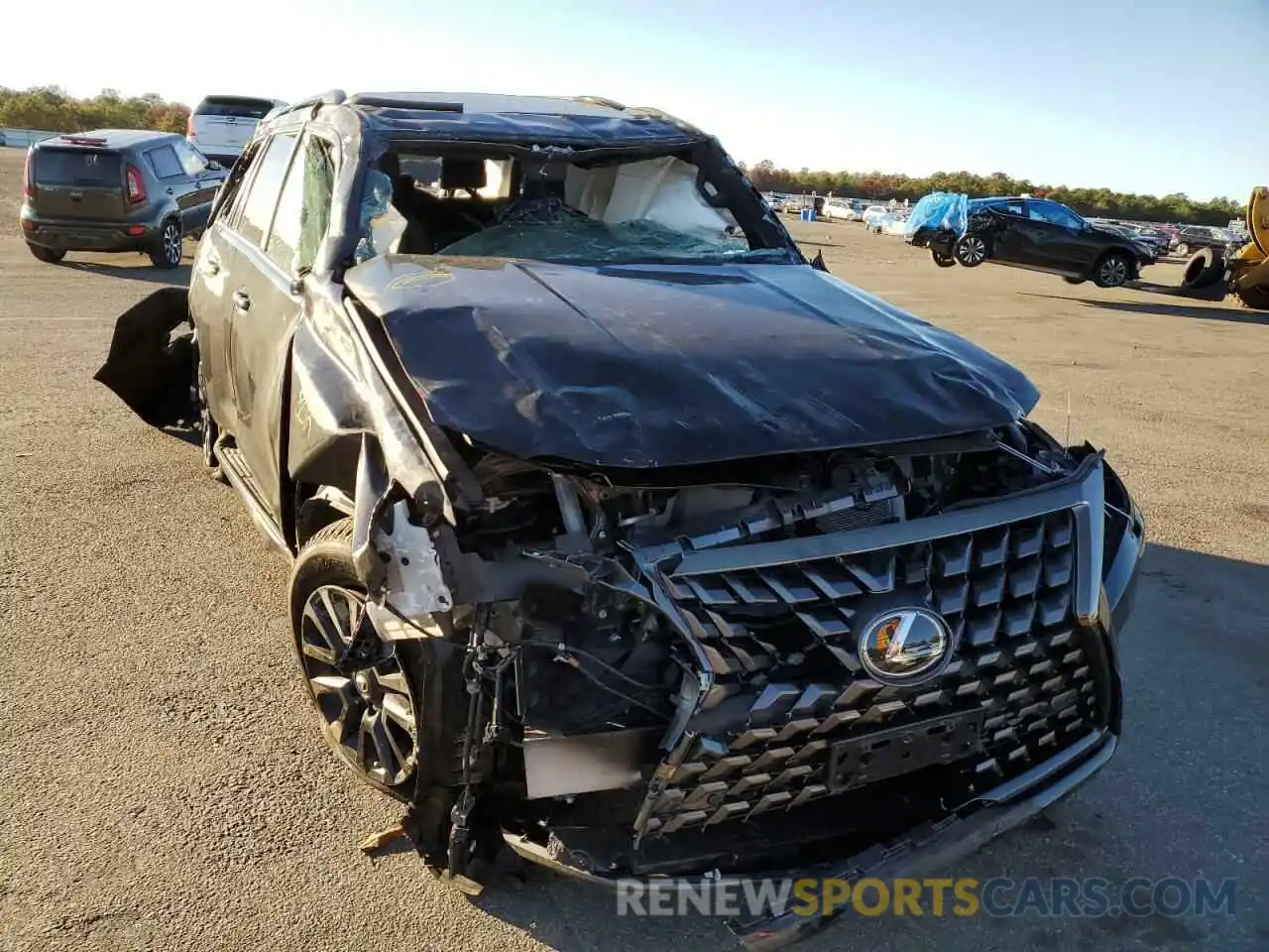 9 Photograph of a damaged car JTJKM7BXXN5314875 LEXUS GX 2022