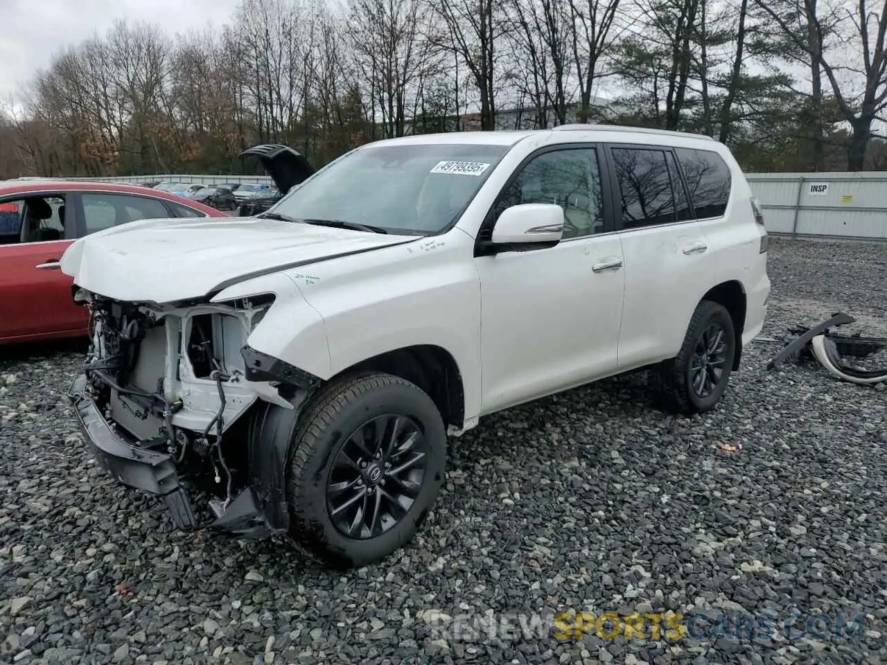 1 Photograph of a damaged car JTJAM7BX1P5369293 LEXUS GX 2023