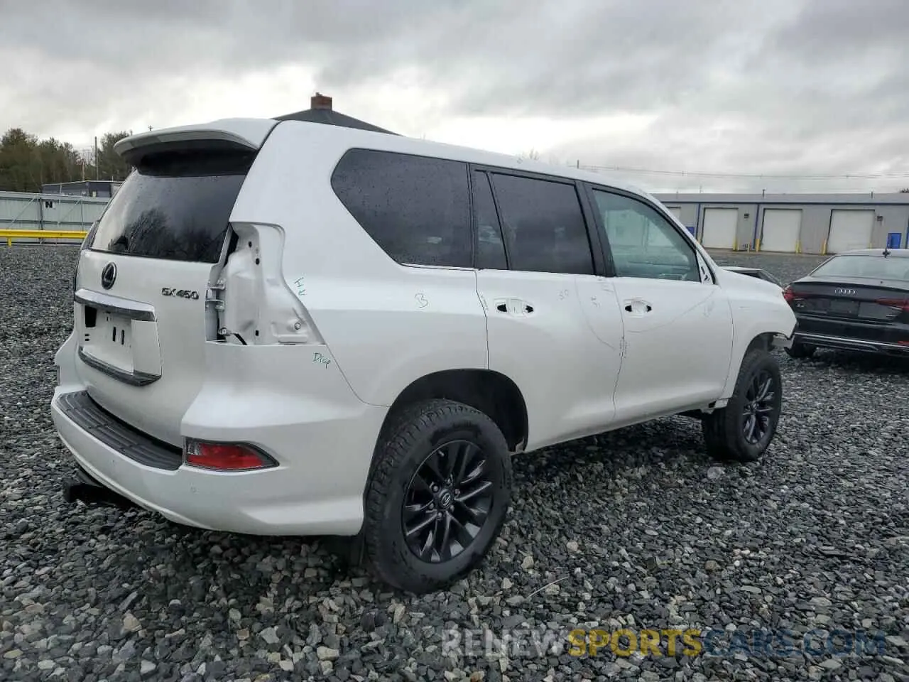 3 Photograph of a damaged car JTJAM7BX1P5369293 LEXUS GX 2023