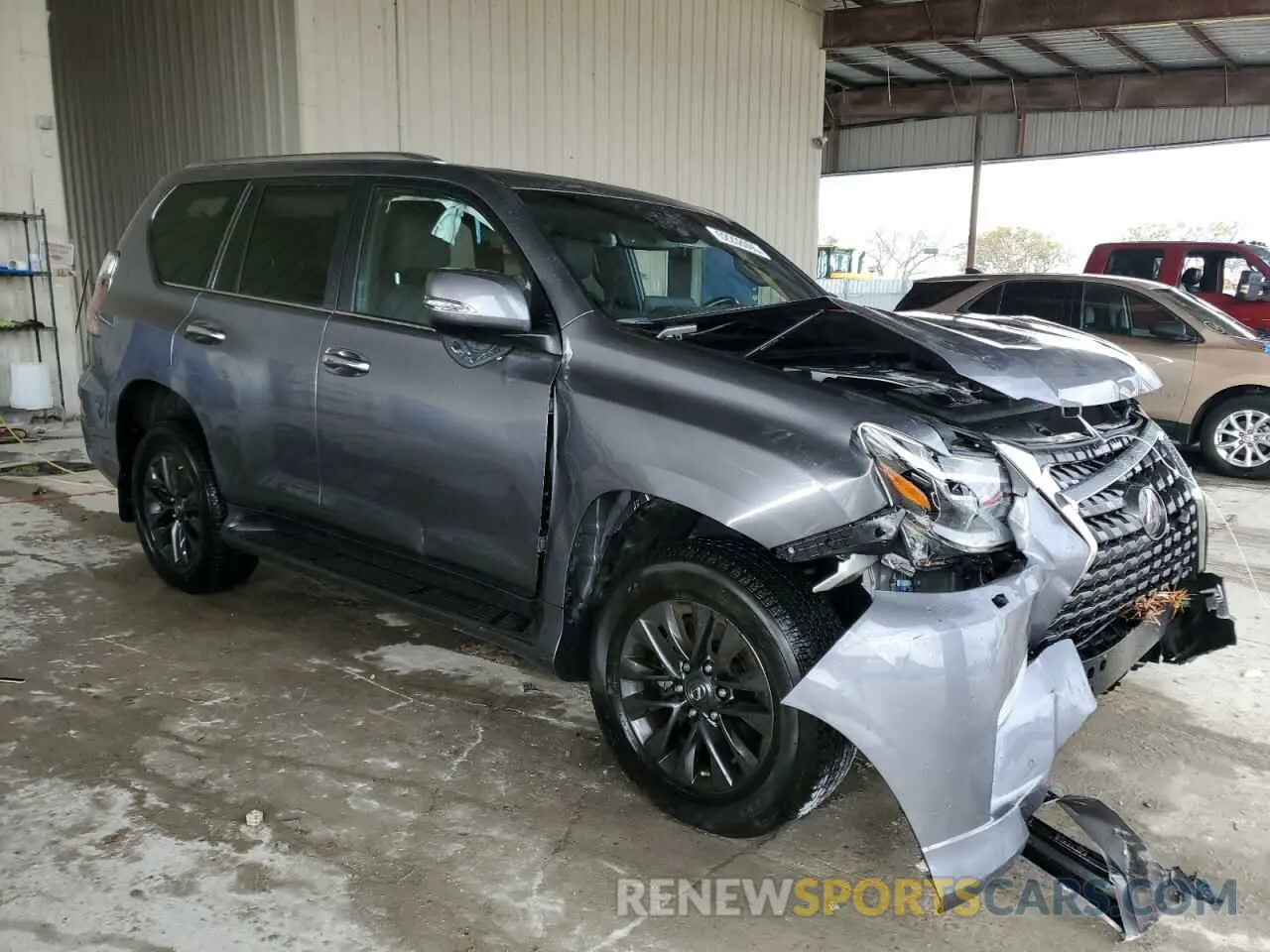 4 Photograph of a damaged car JTJAM7BX1P5374929 LEXUS GX 2023