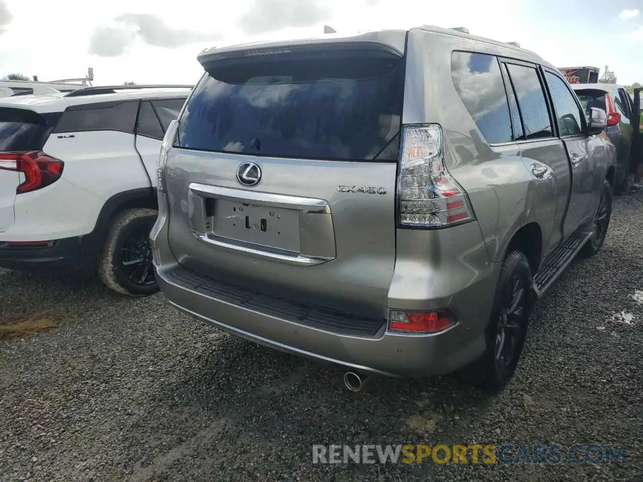 3 Photograph of a damaged car JTJAM7BX1P5382089 LEXUS GX 2023