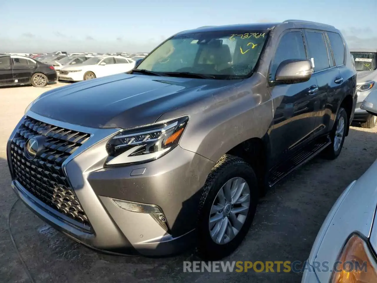 1 Photograph of a damaged car JTJAM7BX2P5348680 LEXUS GX 2023