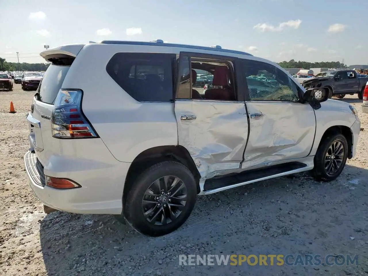 3 Photograph of a damaged car JTJAM7BX2P5350476 LEXUS GX 2023