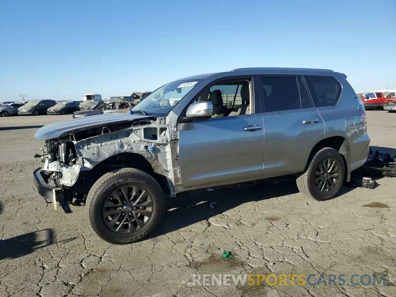 1 Photograph of a damaged car JTJAM7BX2P5369934 LEXUS GX 2023