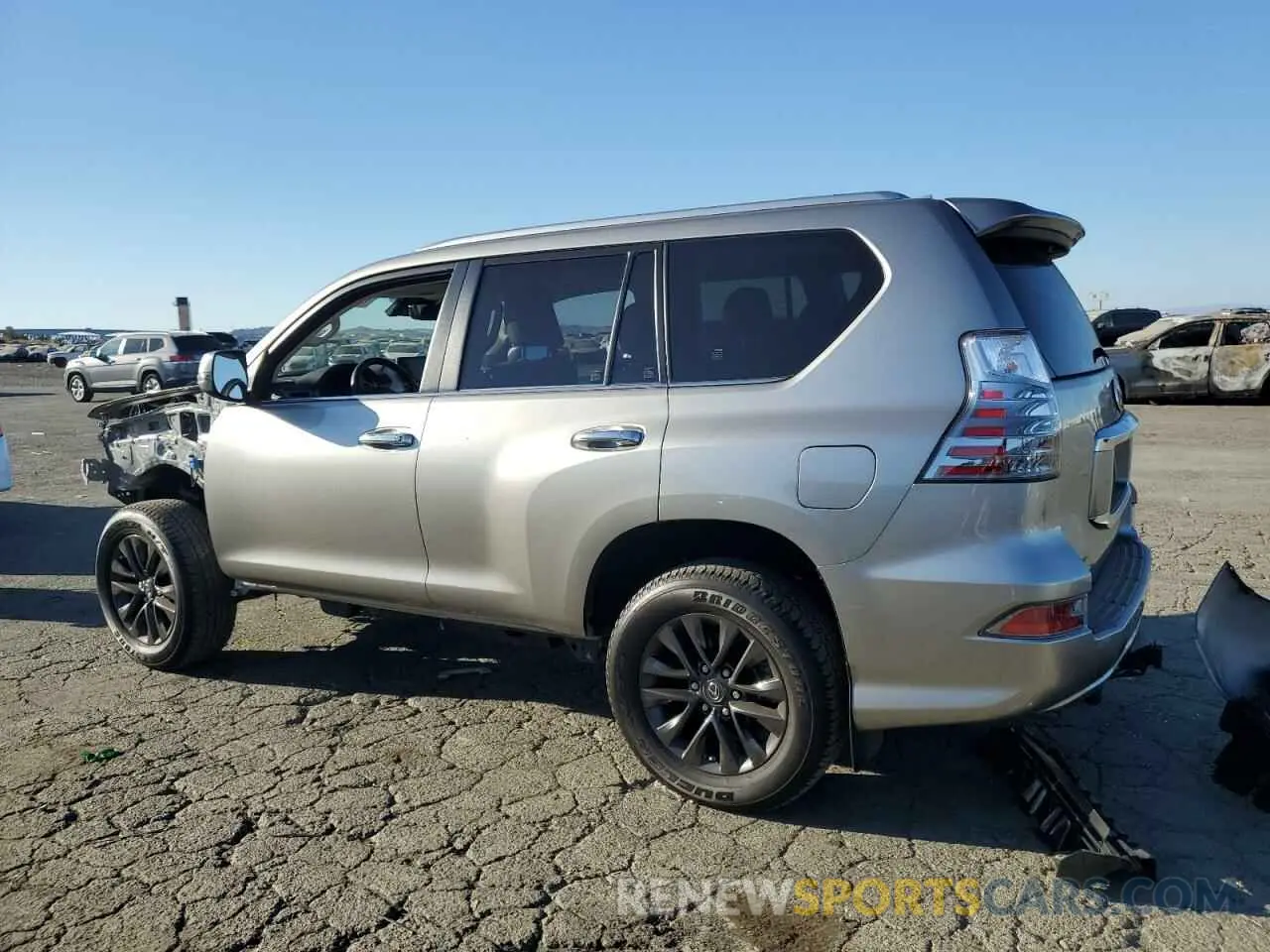 2 Photograph of a damaged car JTJAM7BX2P5369934 LEXUS GX 2023