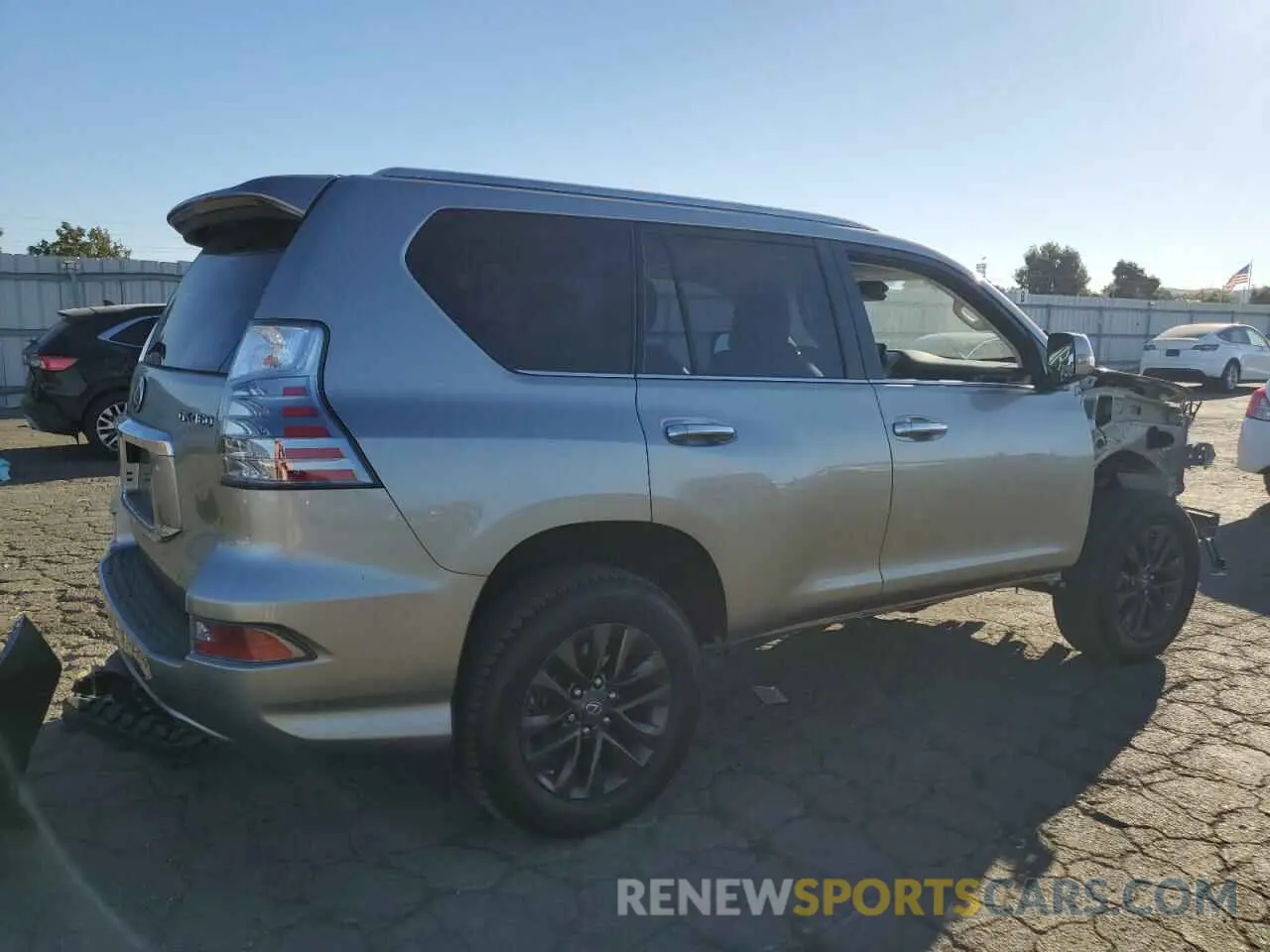 3 Photograph of a damaged car JTJAM7BX2P5369934 LEXUS GX 2023