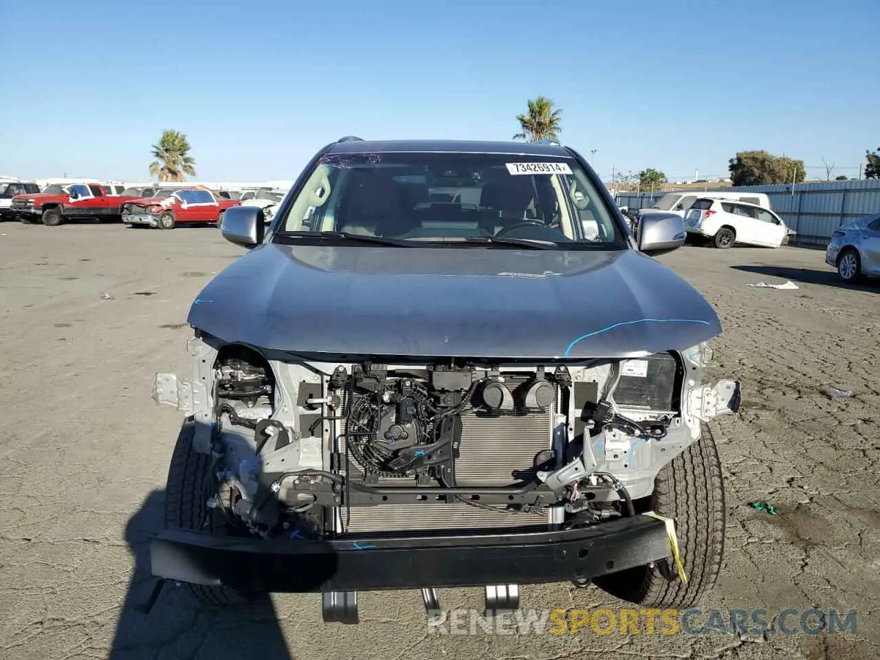 5 Photograph of a damaged car JTJAM7BX2P5369934 LEXUS GX 2023