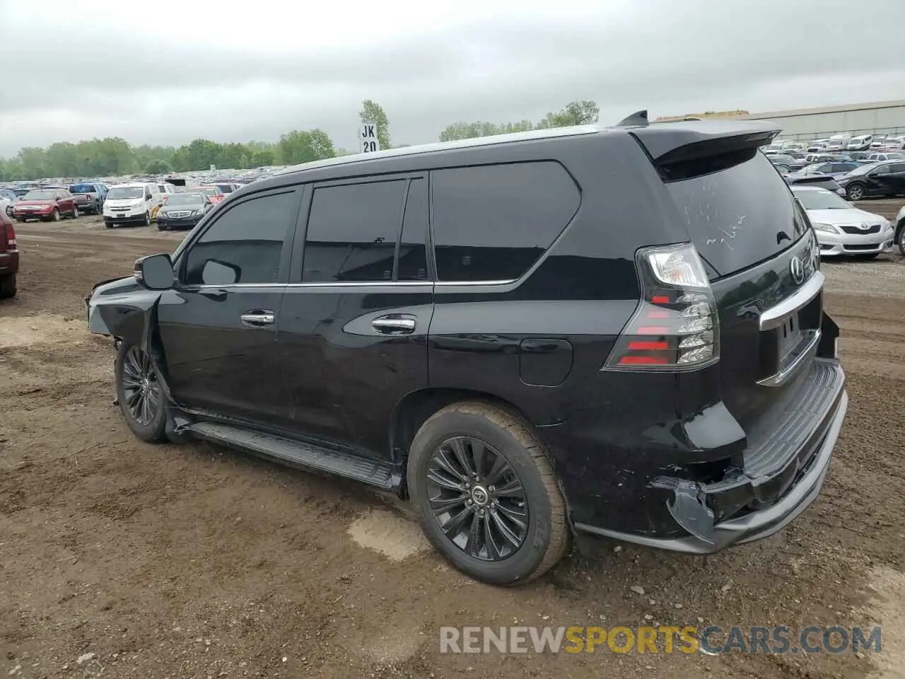 2 Photograph of a damaged car JTJAM7BX2P5376558 LEXUS GX 2023