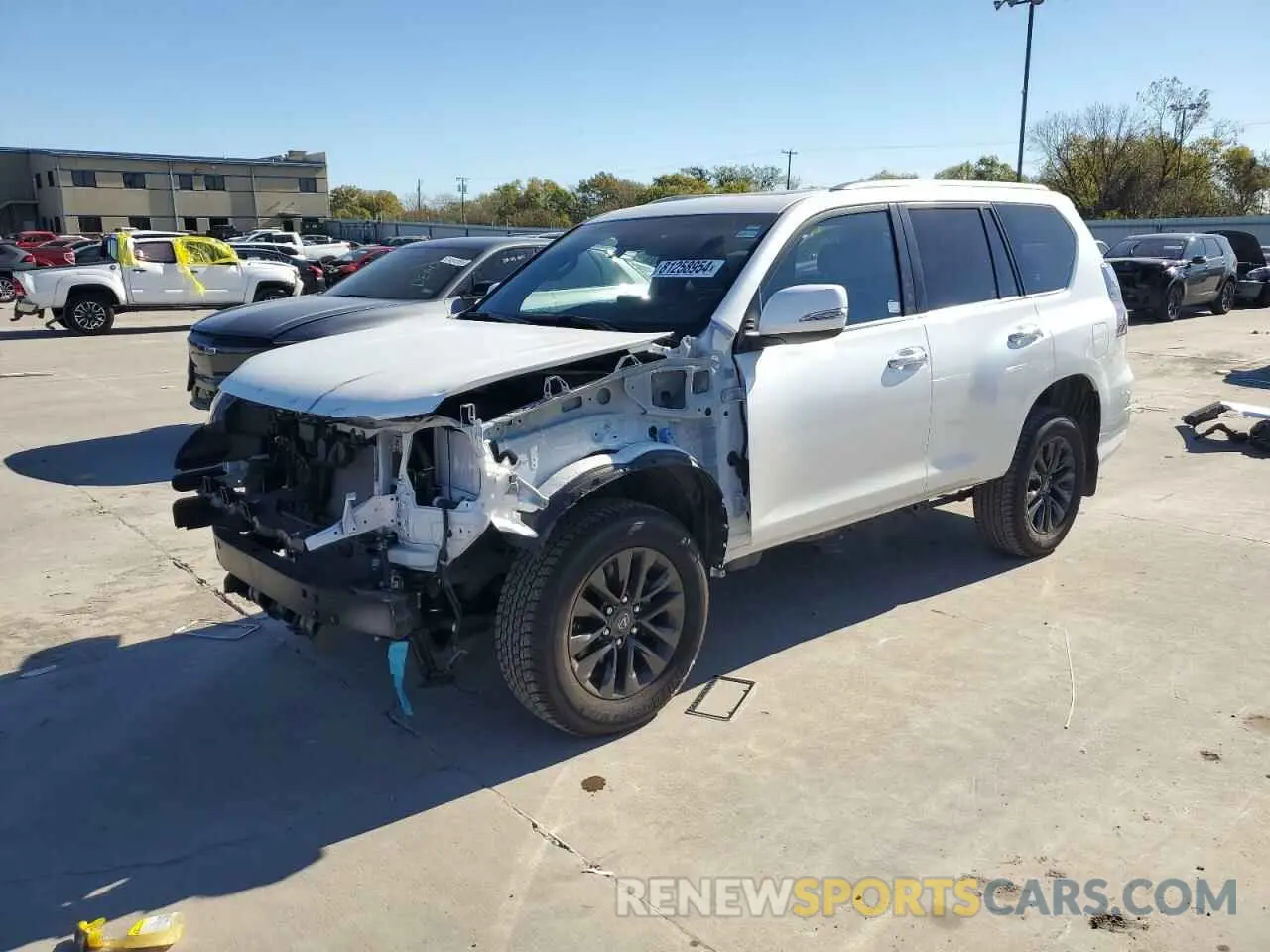 1 Photograph of a damaged car JTJAM7BX2P5376625 LEXUS GX 2023