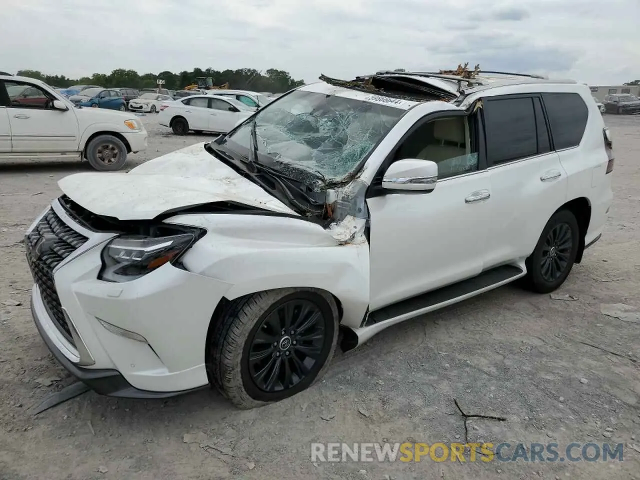1 Photograph of a damaged car JTJAM7BX2P5382828 LEXUS GX 2023