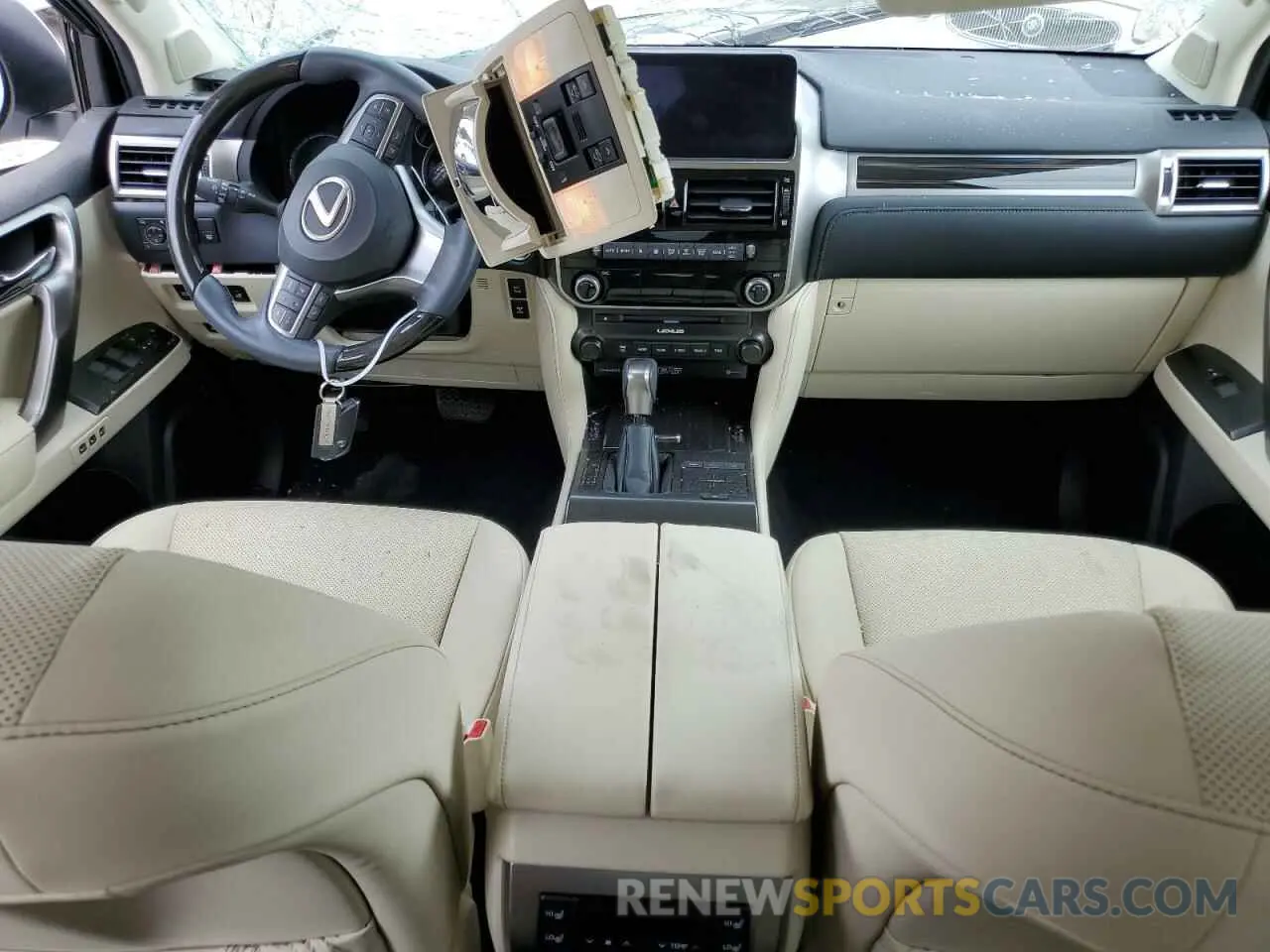 8 Photograph of a damaged car JTJAM7BX2P5382828 LEXUS GX 2023