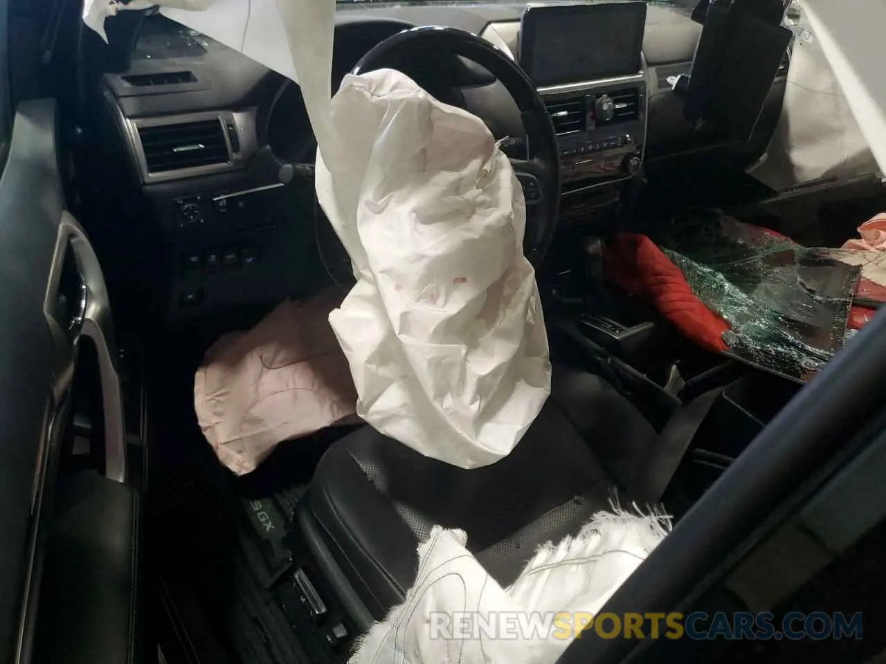 8 Photograph of a damaged car JTJAM7BX4P5360569 LEXUS GX 2023