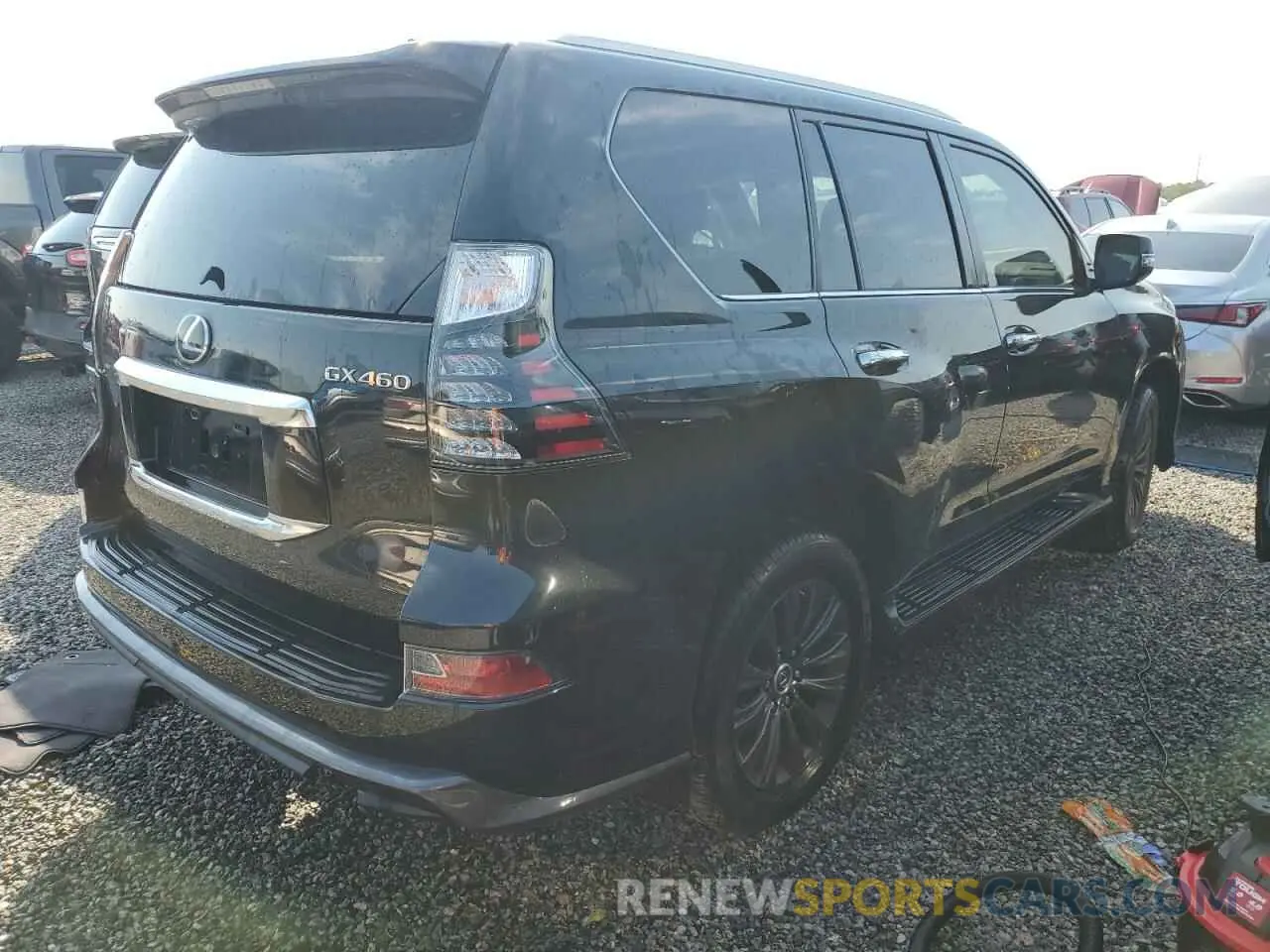 3 Photograph of a damaged car JTJAM7BX4P5369353 LEXUS GX 2023