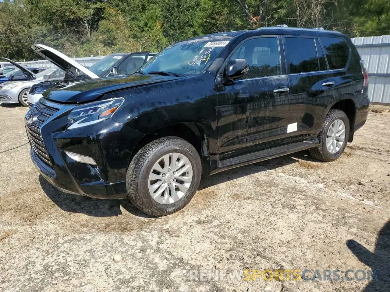 1 Photograph of a damaged car JTJAM7BX5P5353713 LEXUS GX 2023
