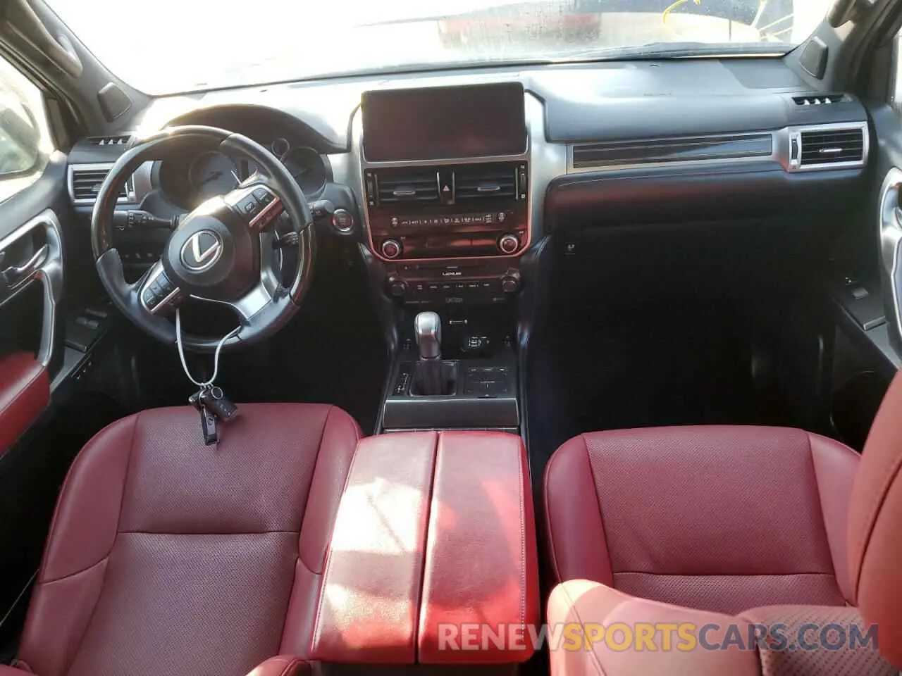 8 Photograph of a damaged car JTJAM7BX5P5353713 LEXUS GX 2023