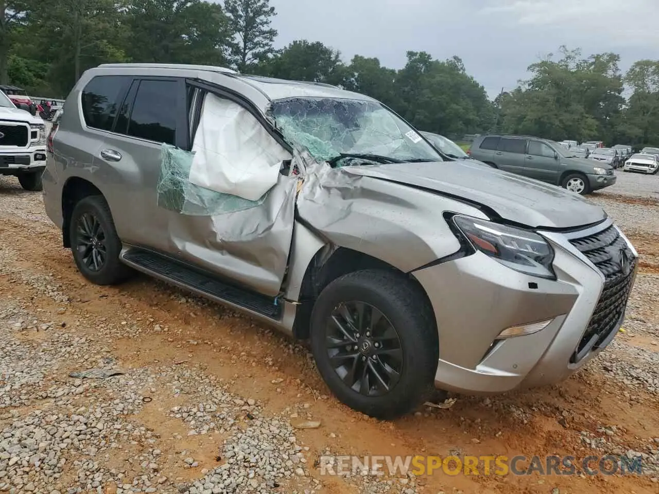 4 Photograph of a damaged car JTJAM7BX5P5363352 LEXUS GX 2023