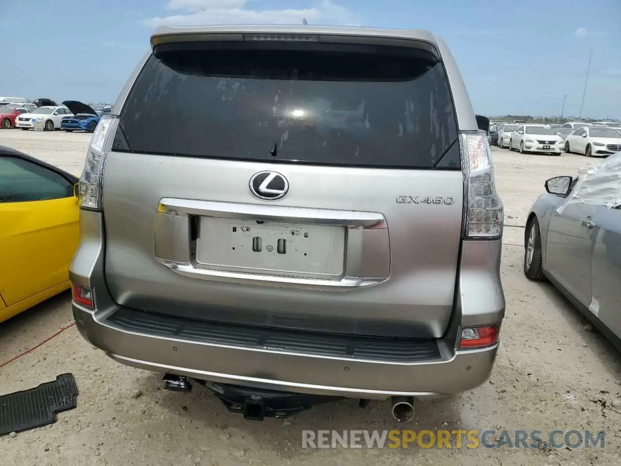 6 Photograph of a damaged car JTJAM7BX5P5368003 LEXUS GX 2023
