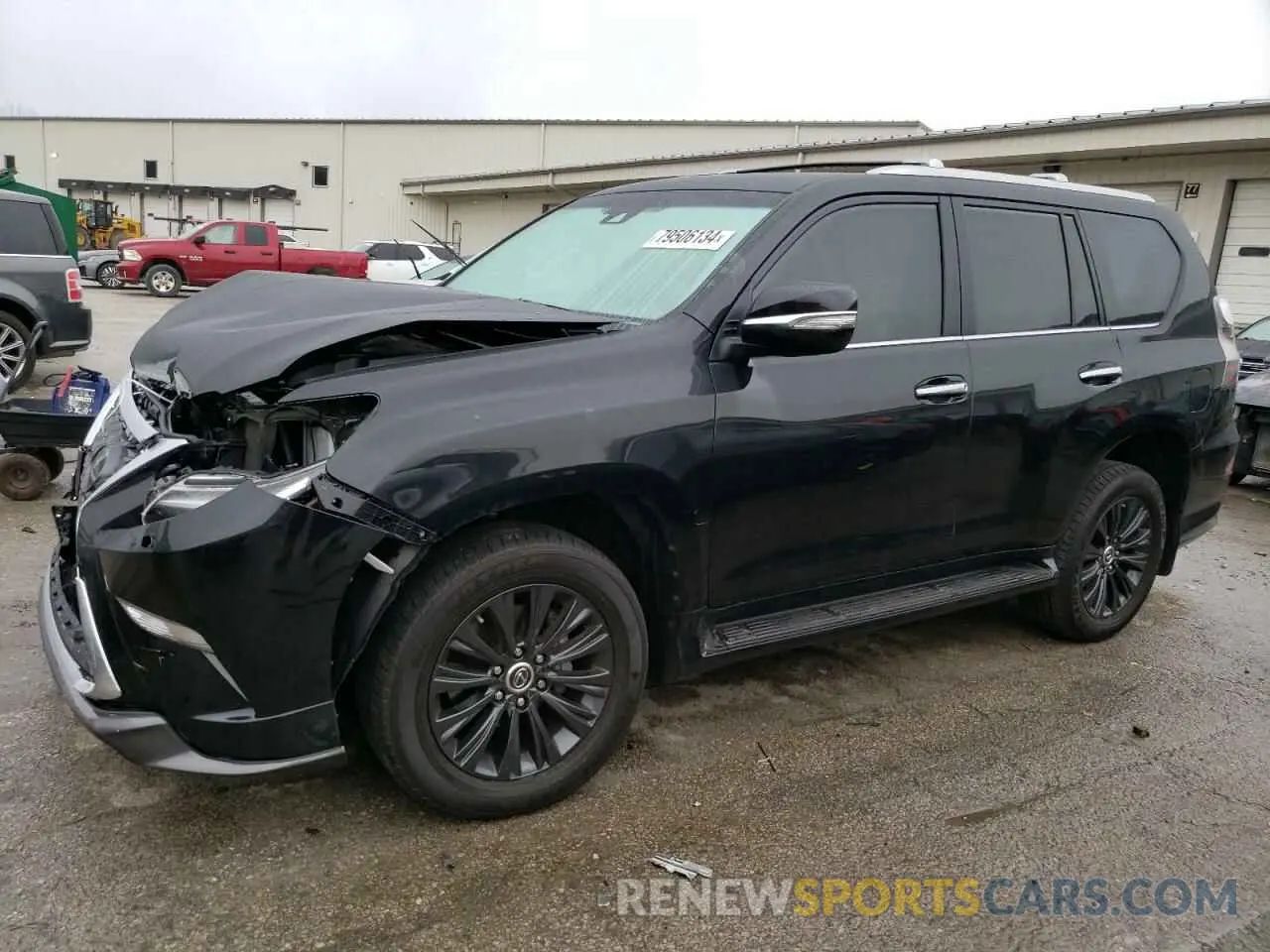 1 Photograph of a damaged car JTJAM7BX6P5344583 LEXUS GX 2023