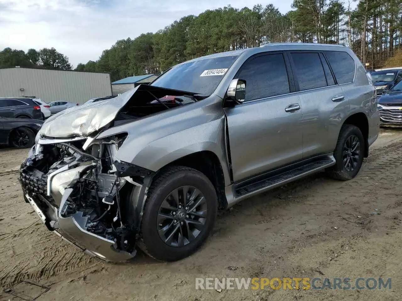 1 Photograph of a damaged car JTJAM7BX6P5375896 LEXUS GX 2023
