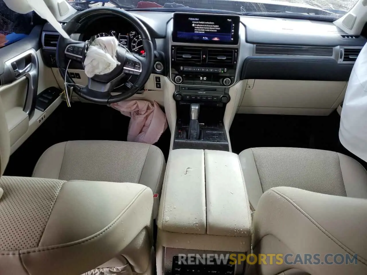 8 Photograph of a damaged car JTJAM7BX6P5375896 LEXUS GX 2023