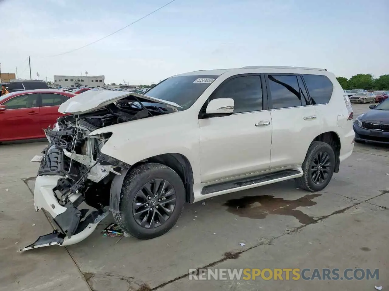 1 Photograph of a damaged car JTJAM7BX7P5343961 LEXUS GX 2023