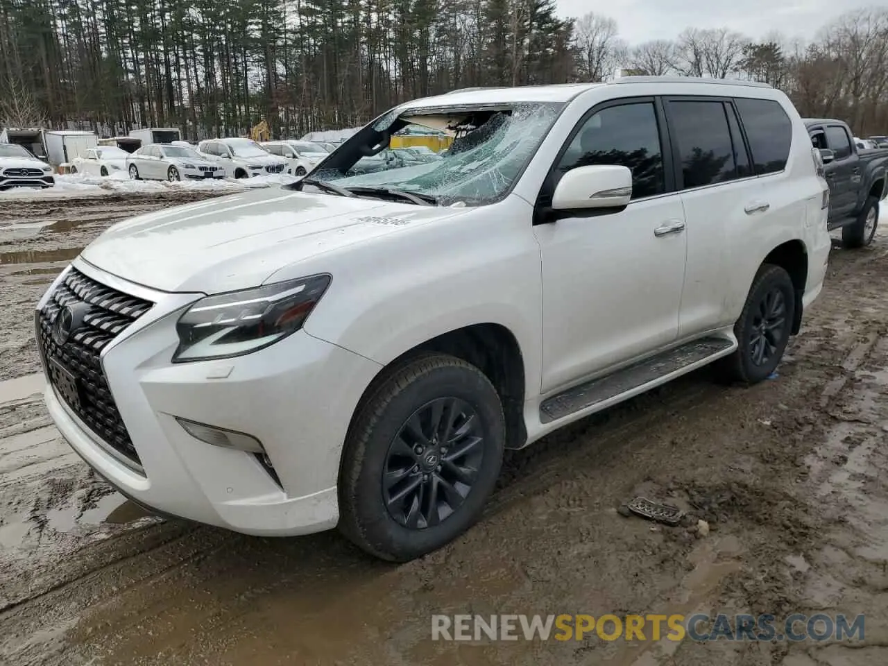 1 Photograph of a damaged car JTJAM7BX7P5373123 LEXUS GX 2023