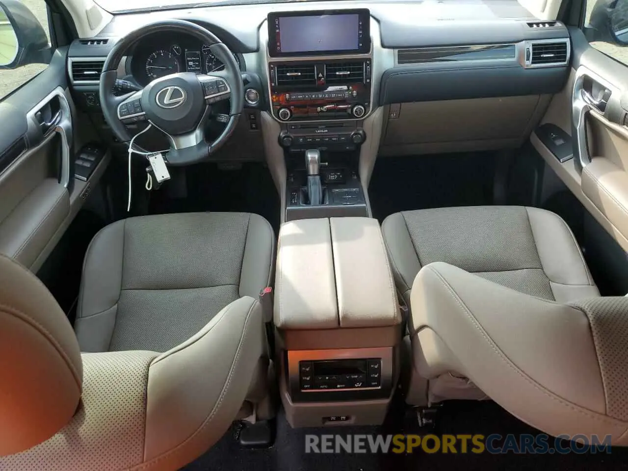 8 Photograph of a damaged car JTJAM7BX7P5380119 LEXUS GX 2023