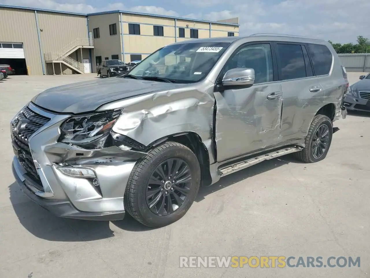 1 Photograph of a damaged car JTJAM7BX8P5360879 LEXUS GX 2023