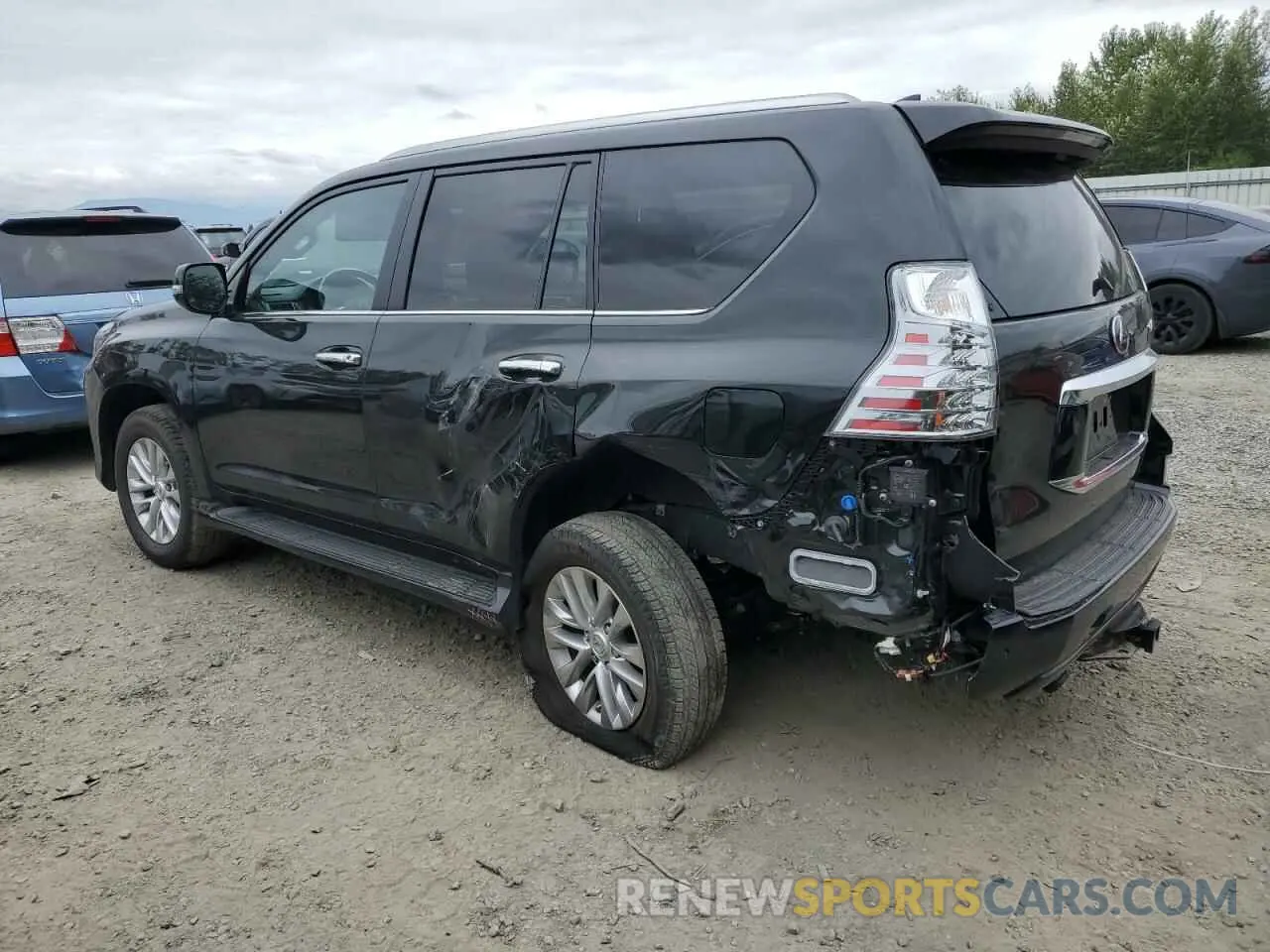 2 Photograph of a damaged car JTJAM7BX8P5381537 LEXUS GX 2023