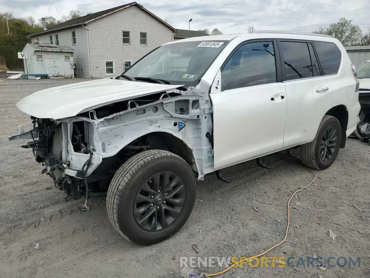 1 Photograph of a damaged car JTJAM7BX9P5341614 LEXUS GX 2023