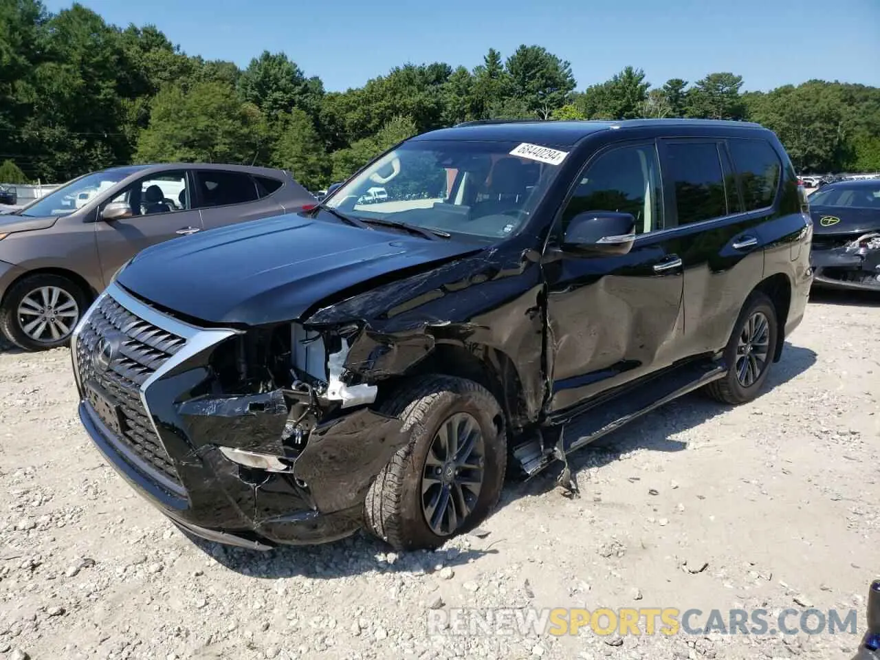 1 Photograph of a damaged car JTJAM7BX9P5379487 LEXUS GX 2023
