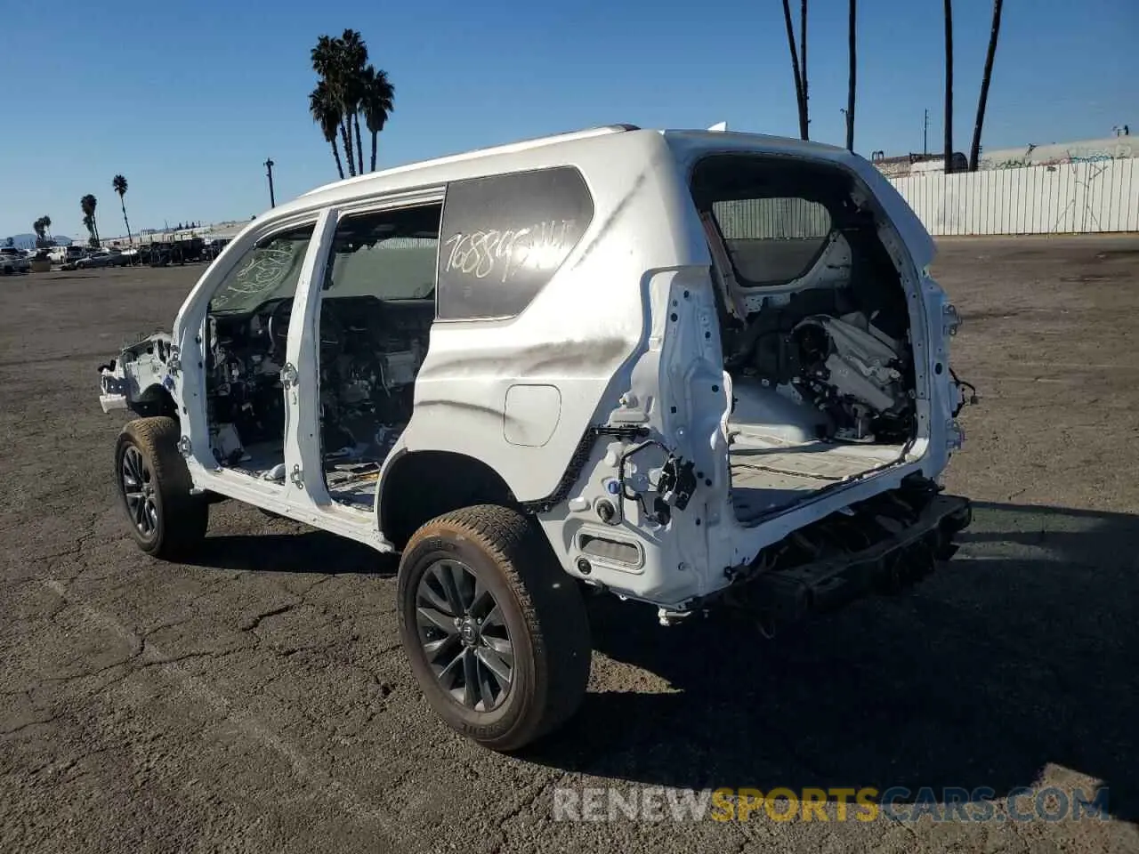 2 Photograph of a damaged car JTJAM7BX9P5380803 LEXUS GX 2023