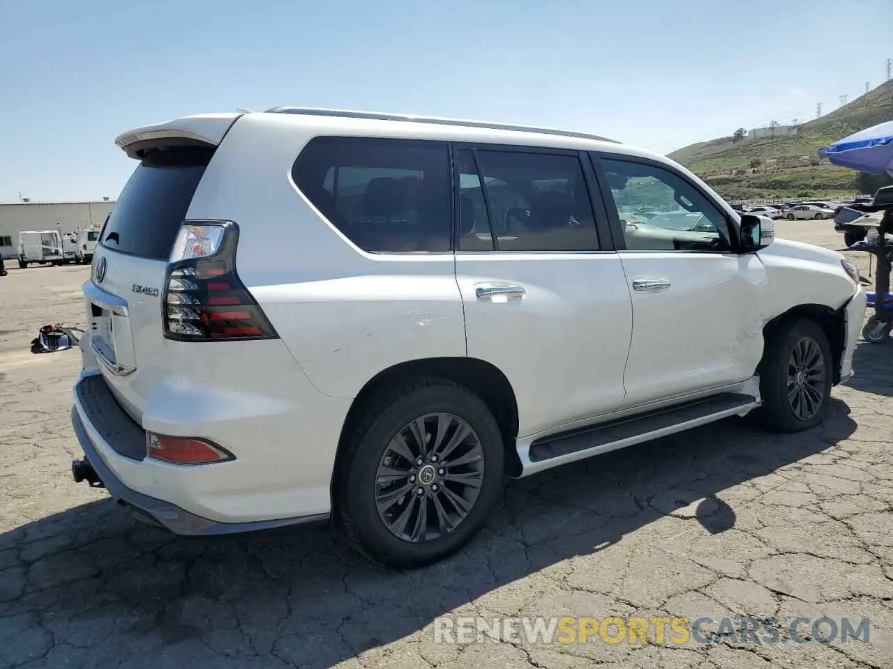 3 Photograph of a damaged car JTJAM7BXXP5381653 LEXUS GX 2023