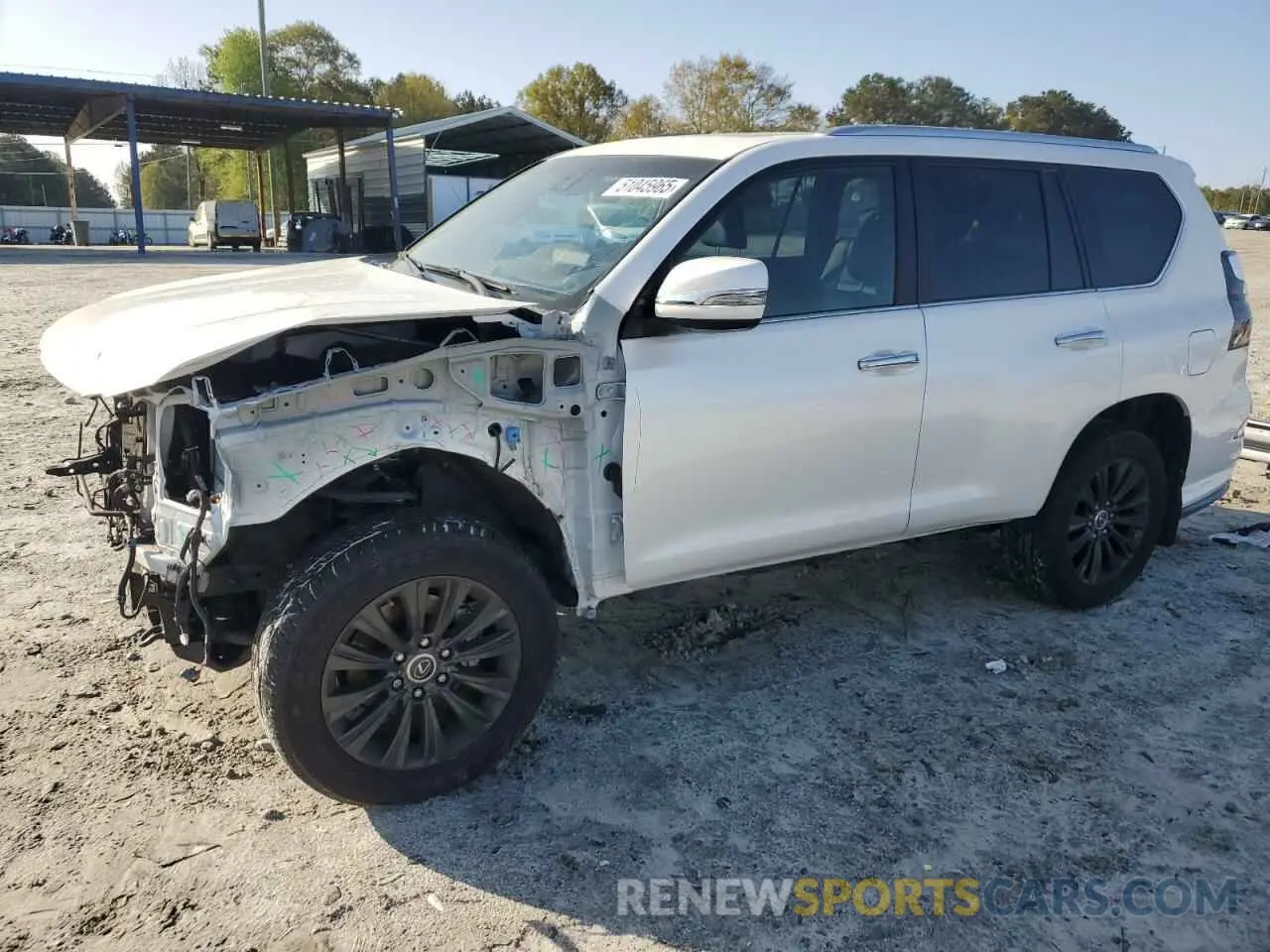 1 Photograph of a damaged car JTJGM7BX1P5364962 LEXUS GX 2023