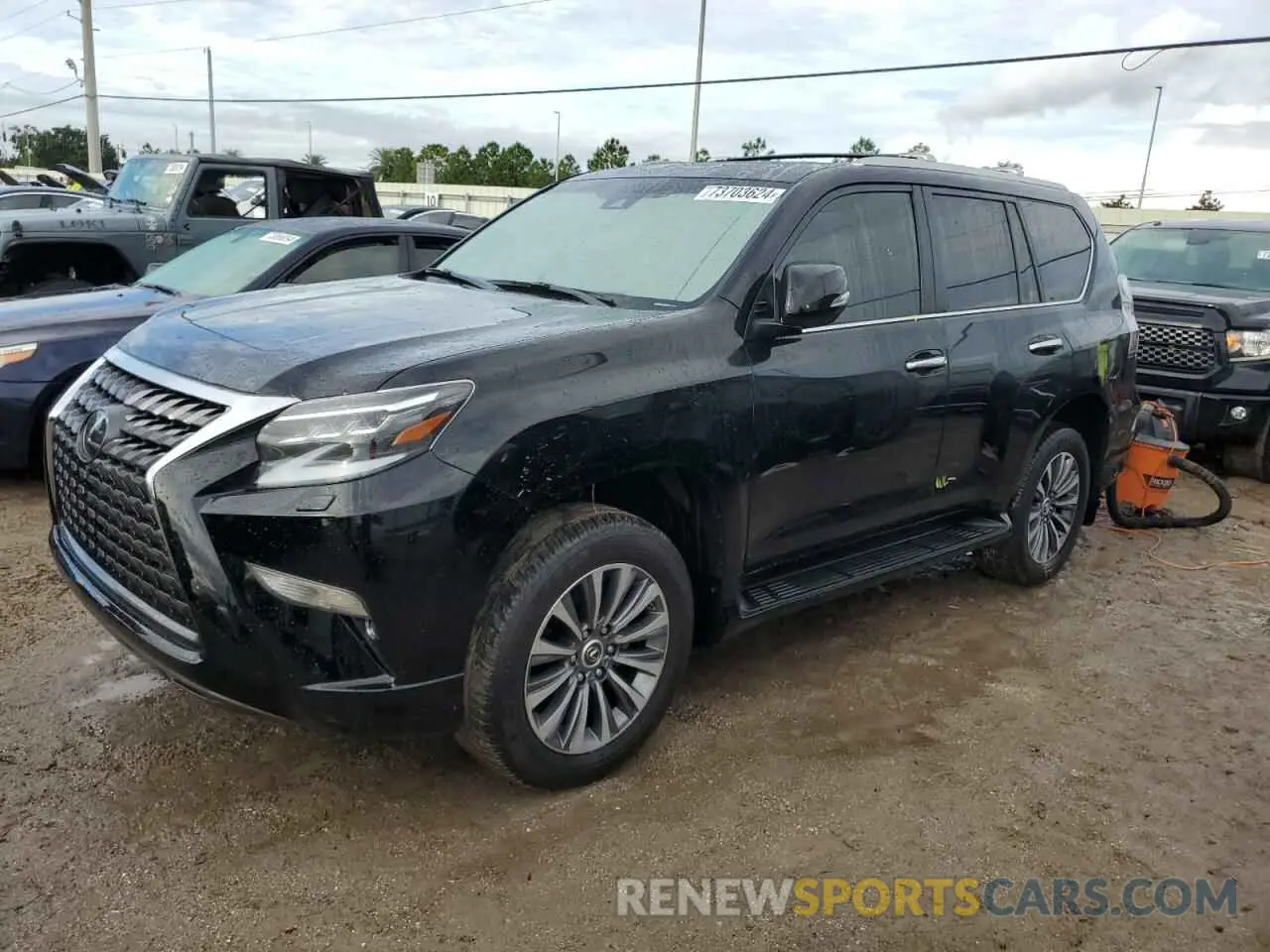 1 Photograph of a damaged car JTJGM7BX9P5341123 LEXUS GX 2023