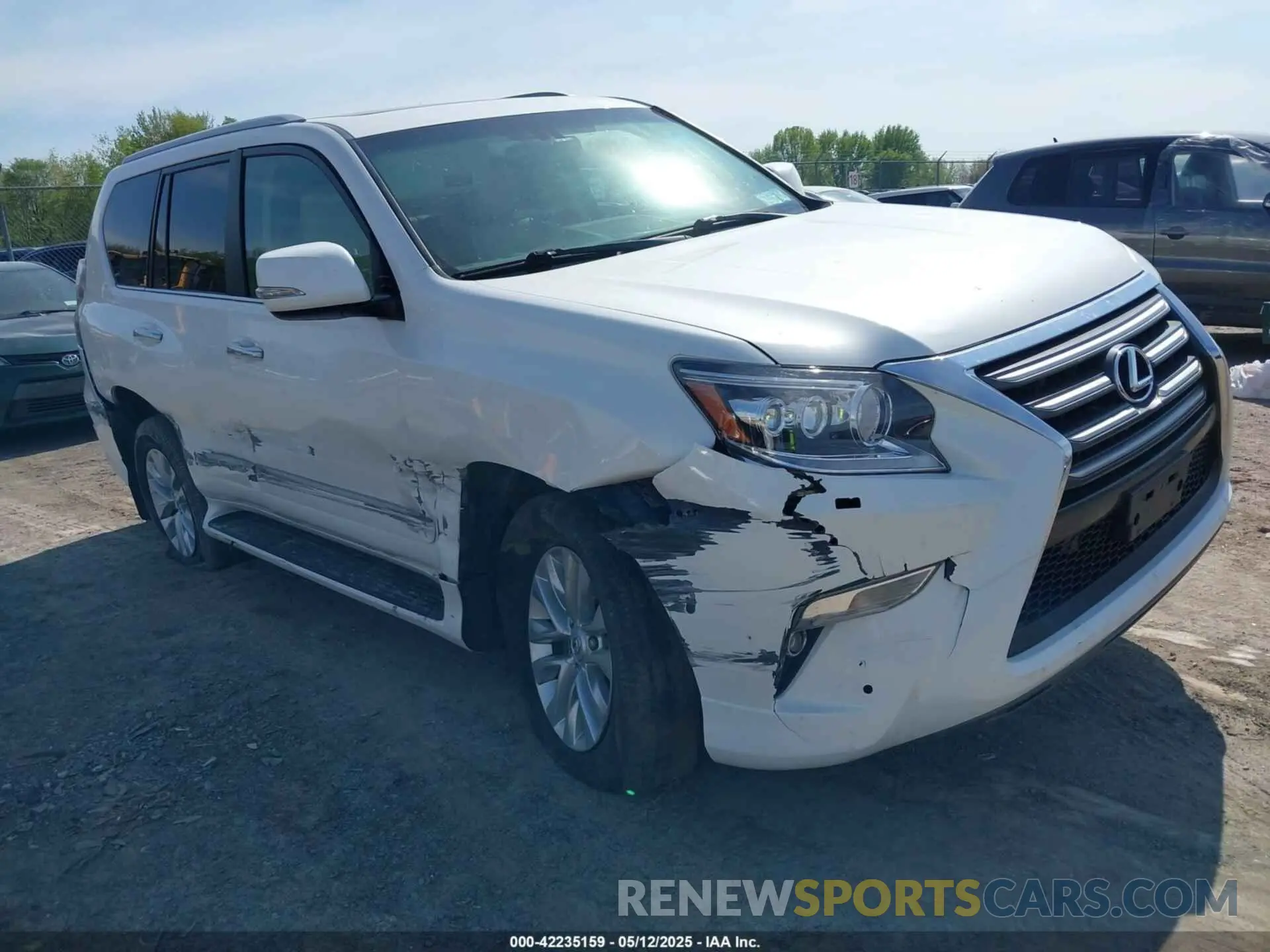 1 Photograph of a damaged car JTJBM7FX0K5224981 LEXUS GX 460 2019