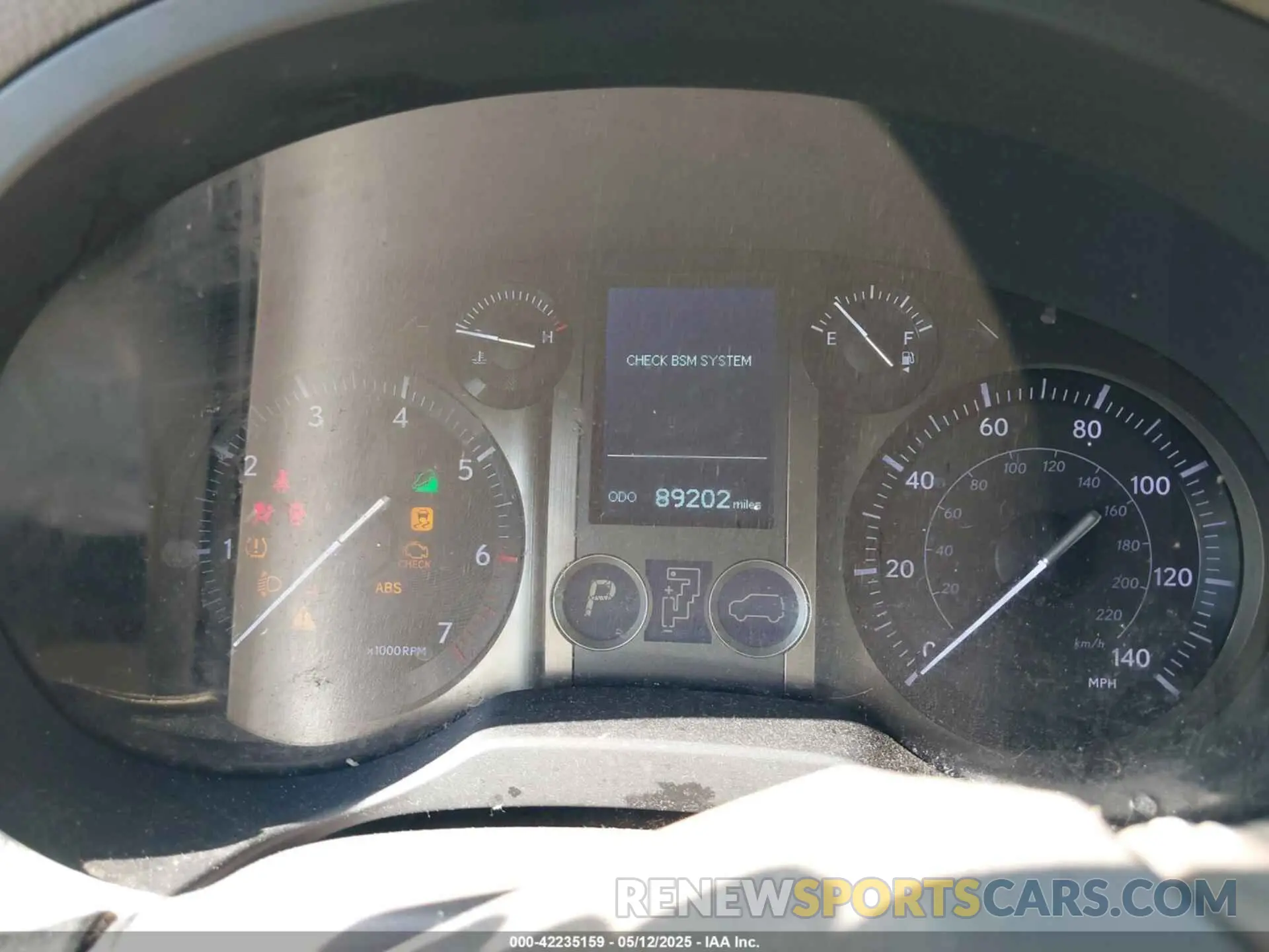 7 Photograph of a damaged car JTJBM7FX0K5224981 LEXUS GX 460 2019