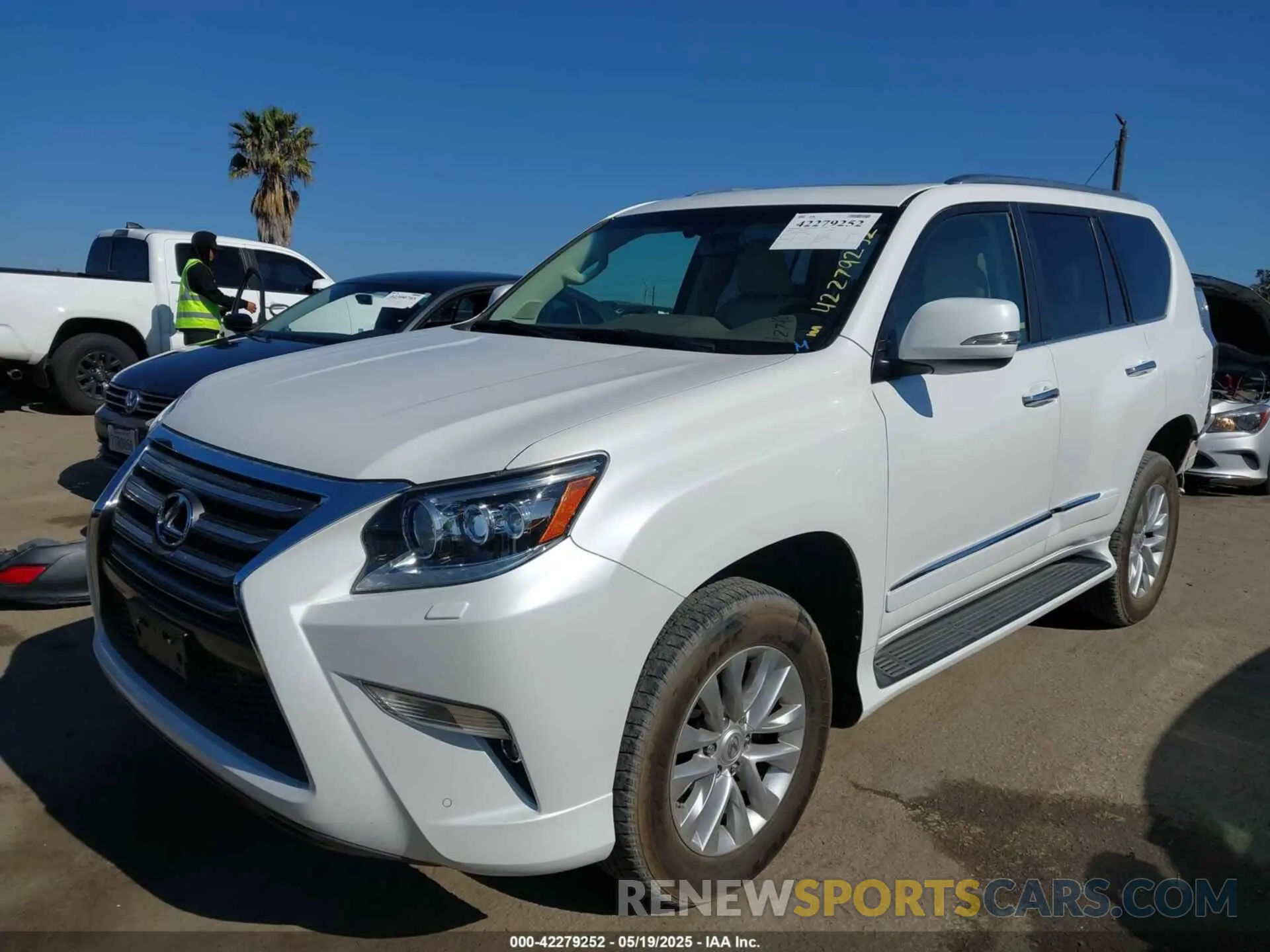 2 Photograph of a damaged car JTJBM7FX0K5234426 LEXUS GX 460 2019